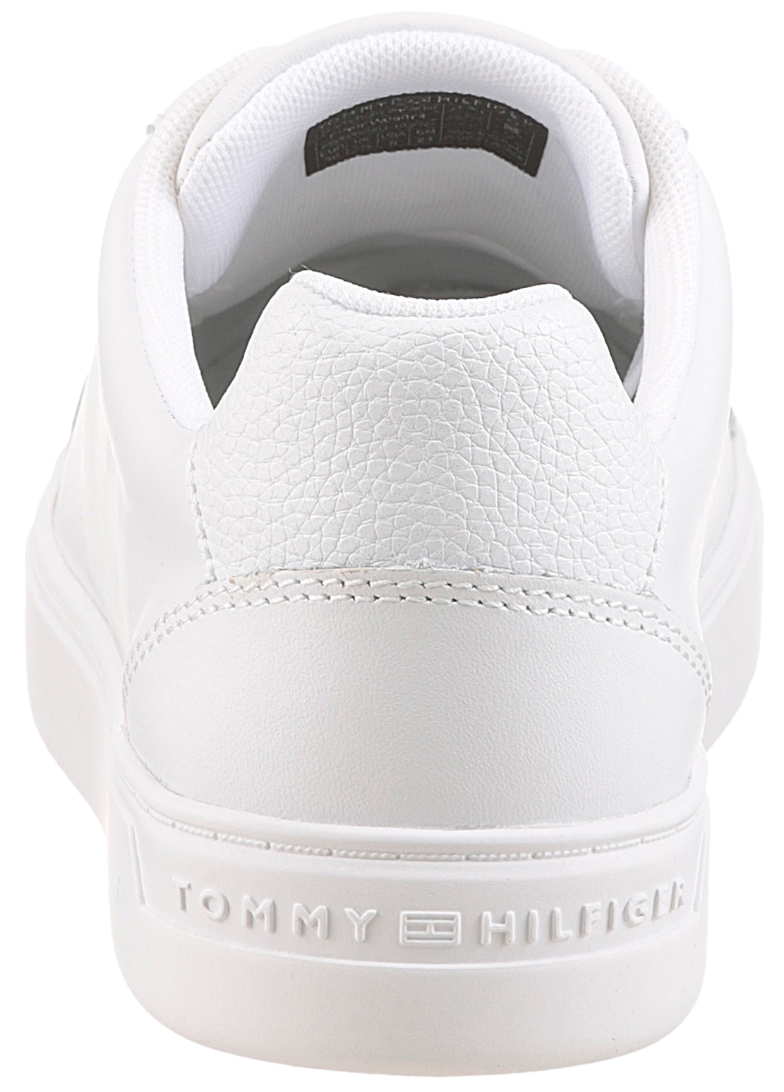 Tommy Hilfiger Sneaker »FLAG COURT SNEAKER«  , Schnürschuh, Halbschuh, Freizeitschuh mit edlem TH-Logoemblem