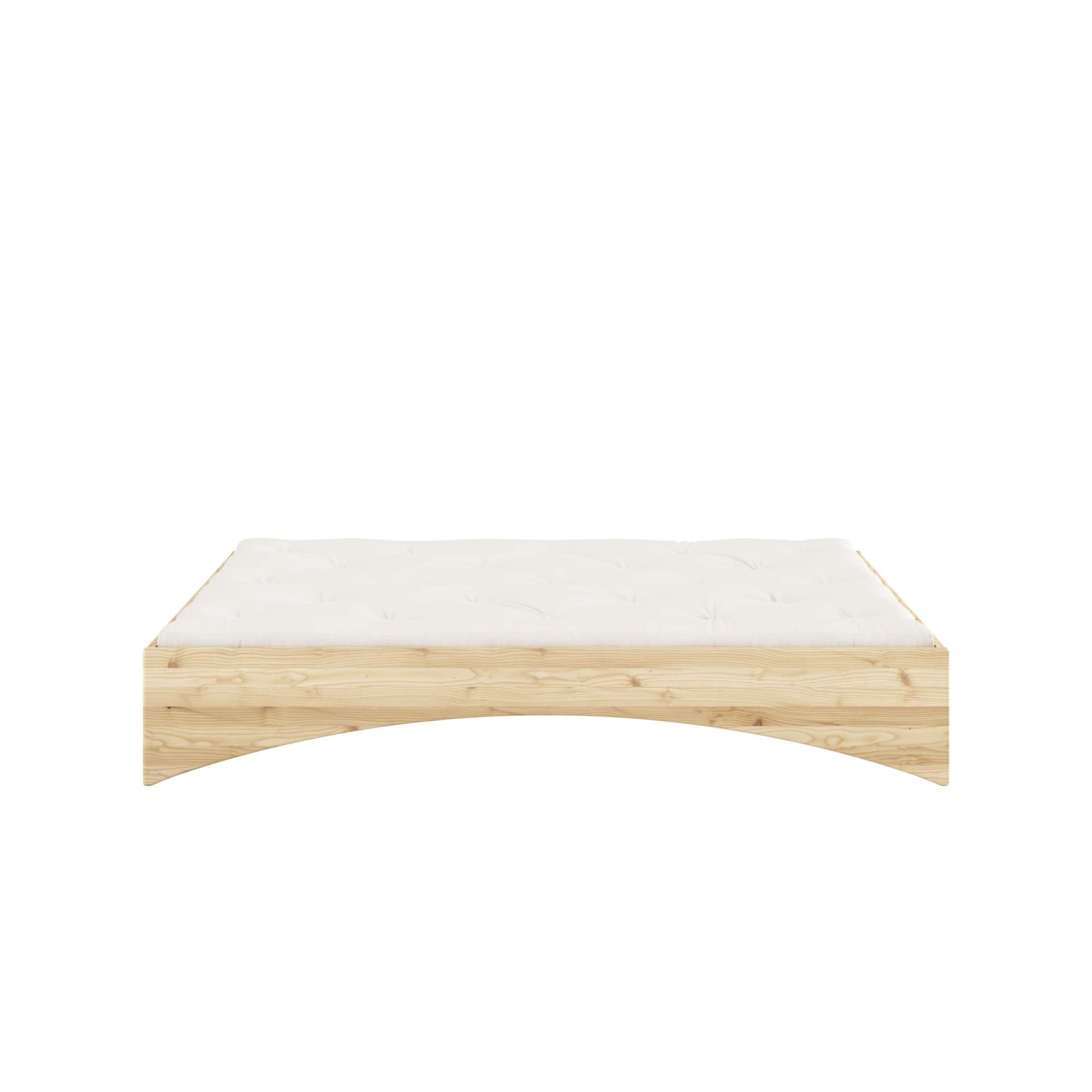 Karup Design Bettgestell »Orbit Bed, Massivholzbett, Futonbett, FSC®-zertifiziertem Massivholz« B/H/T ca: 144/164/184x35x205cm),  mehrere Grössen, inklusive Lattenrost, ohne Matratze, Made in Europe