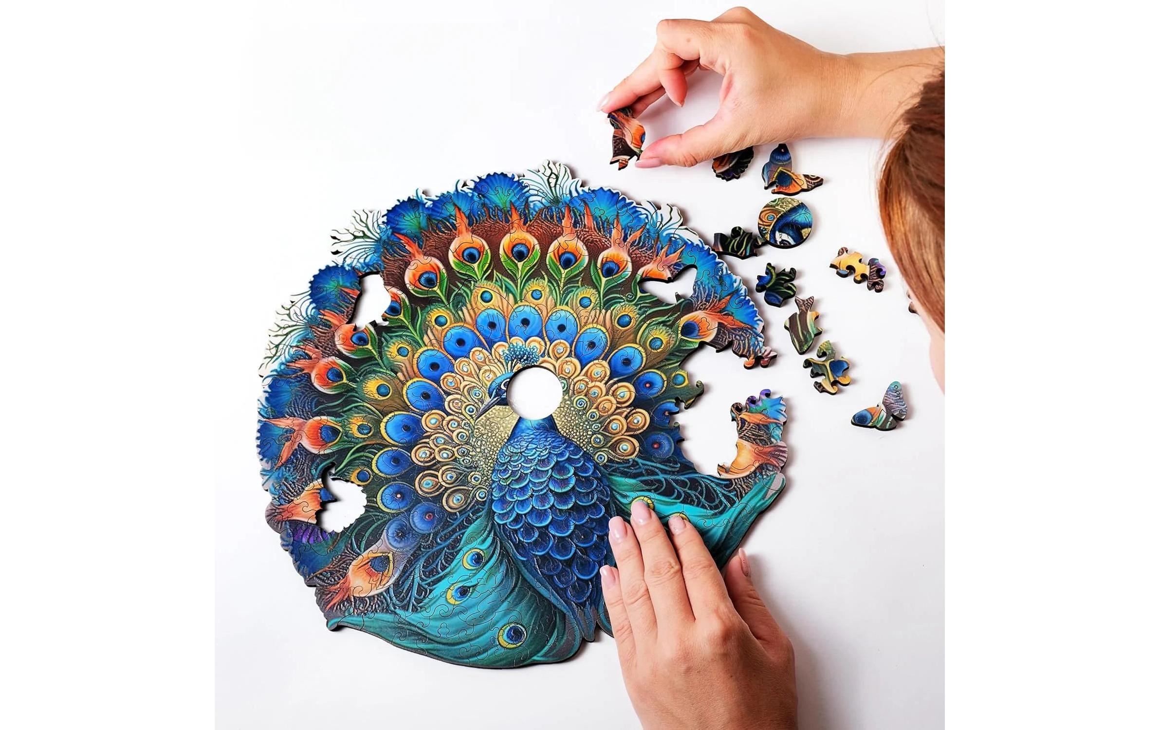   Puzzle »Escape Welt Pfau«