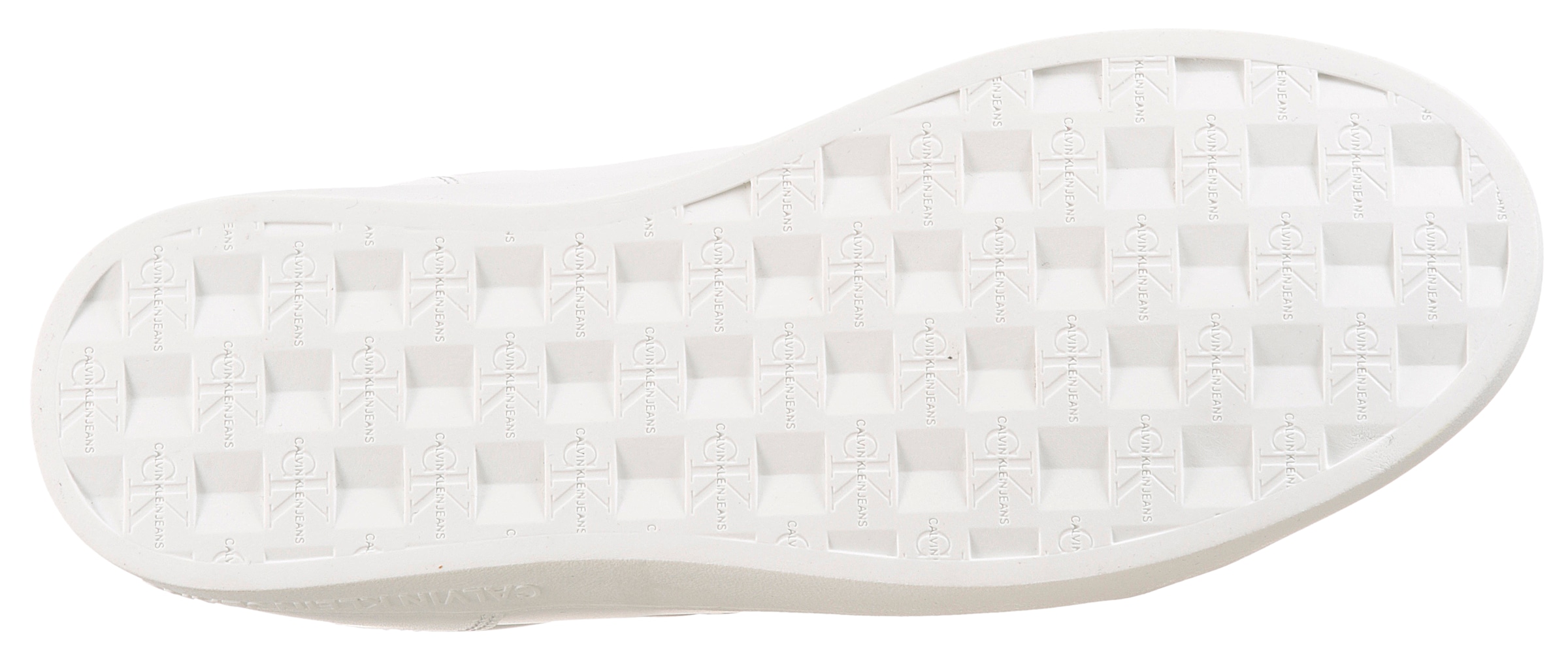 Calvin Klein Jeans Sneaker »CLASSIC CUPSOLE MONO LTH«  Freizeitsneaker, Halbschuh, Schnürschuh in klassischer Optik