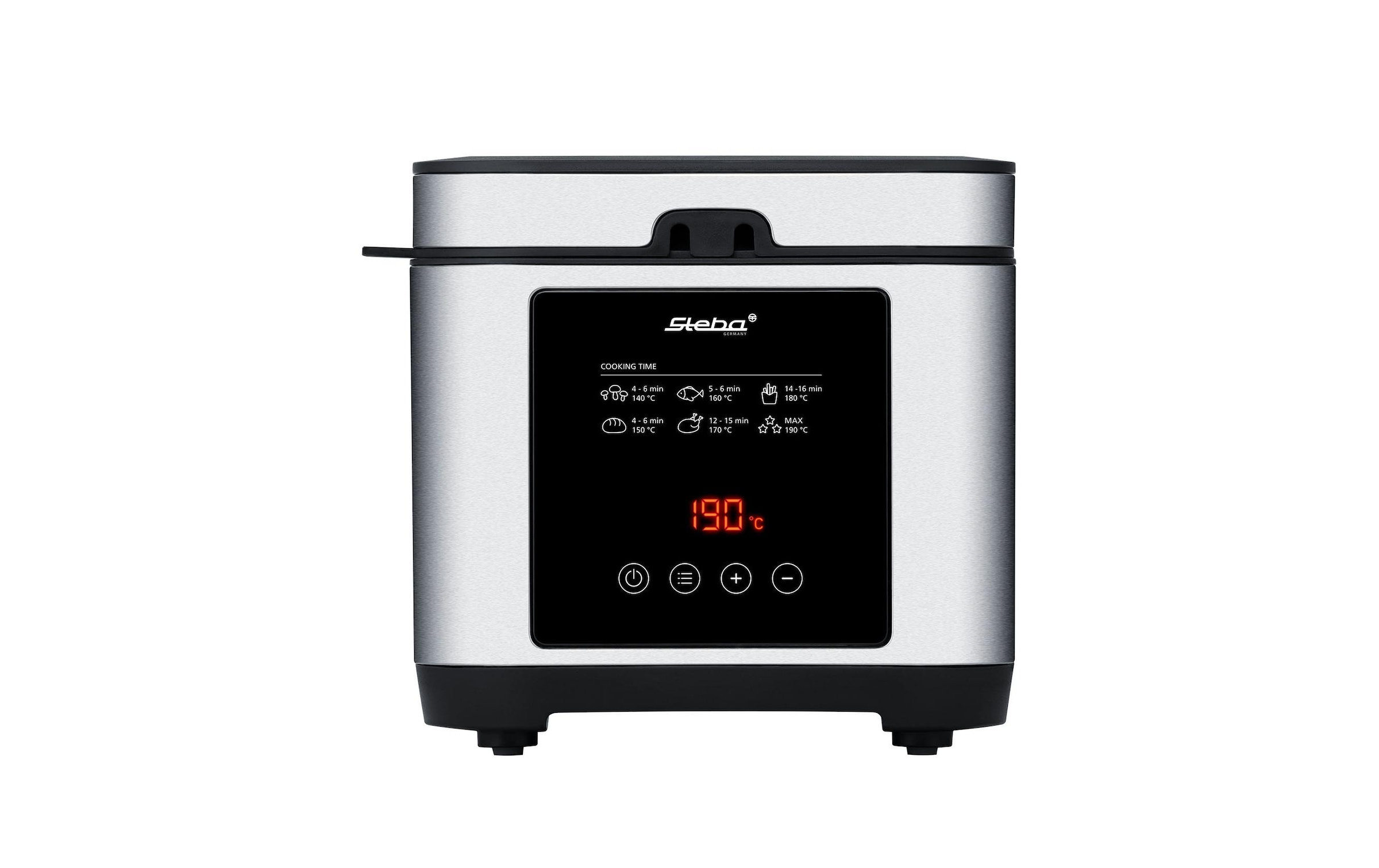 Steba Friteuse »Steba Fritteuse DF 150 Edelstahl 2.5 l 1200 W« 1200