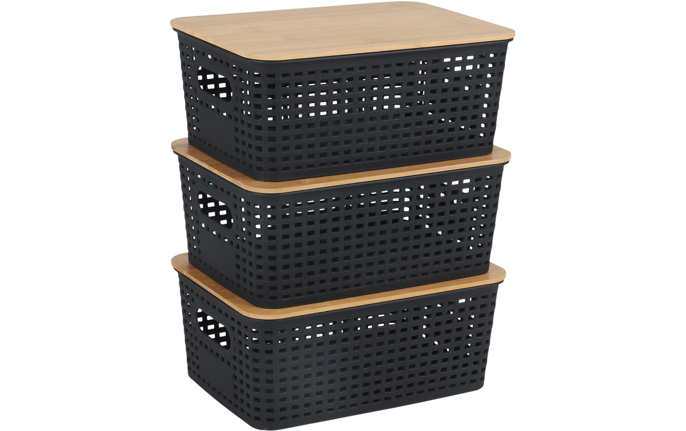 relaxdays Aufbewahrungsbox »3er Set«