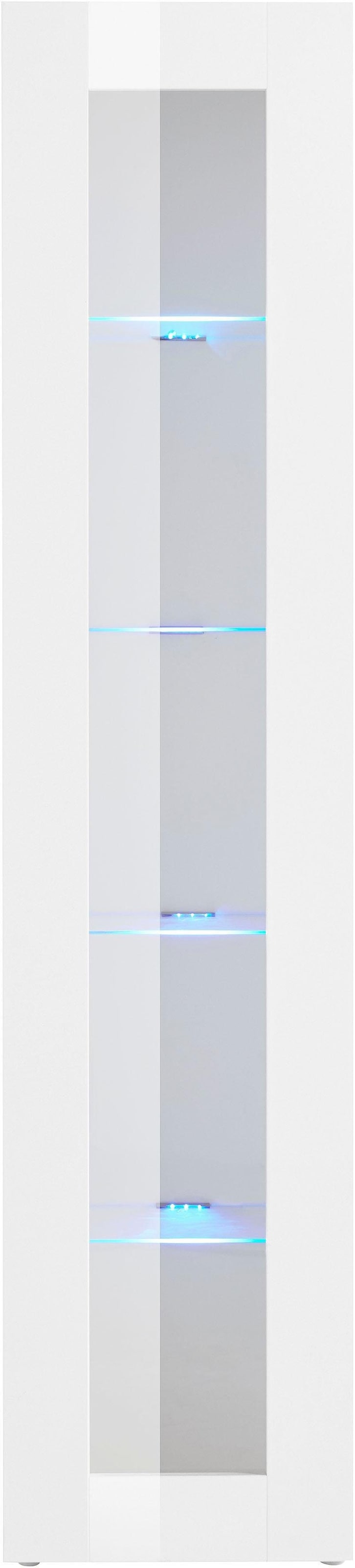 Home affaire Vitrine »Maruska« 1 Stk. tlg. Glasvitrine, Stauraumvitrine, stehend und hängend montierbar