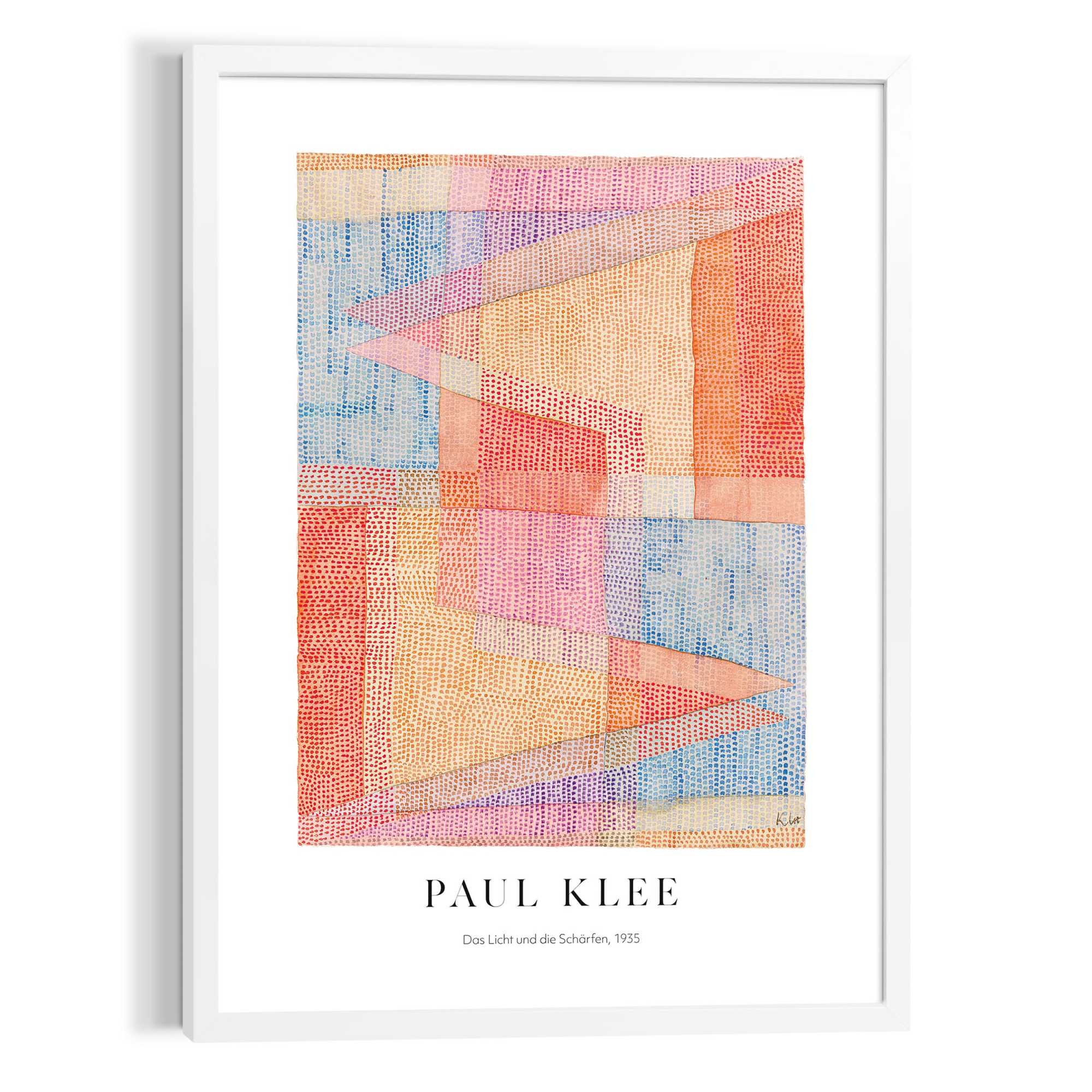 Reinders! Bild mit Rahmen »Paul Klee Triangles«
