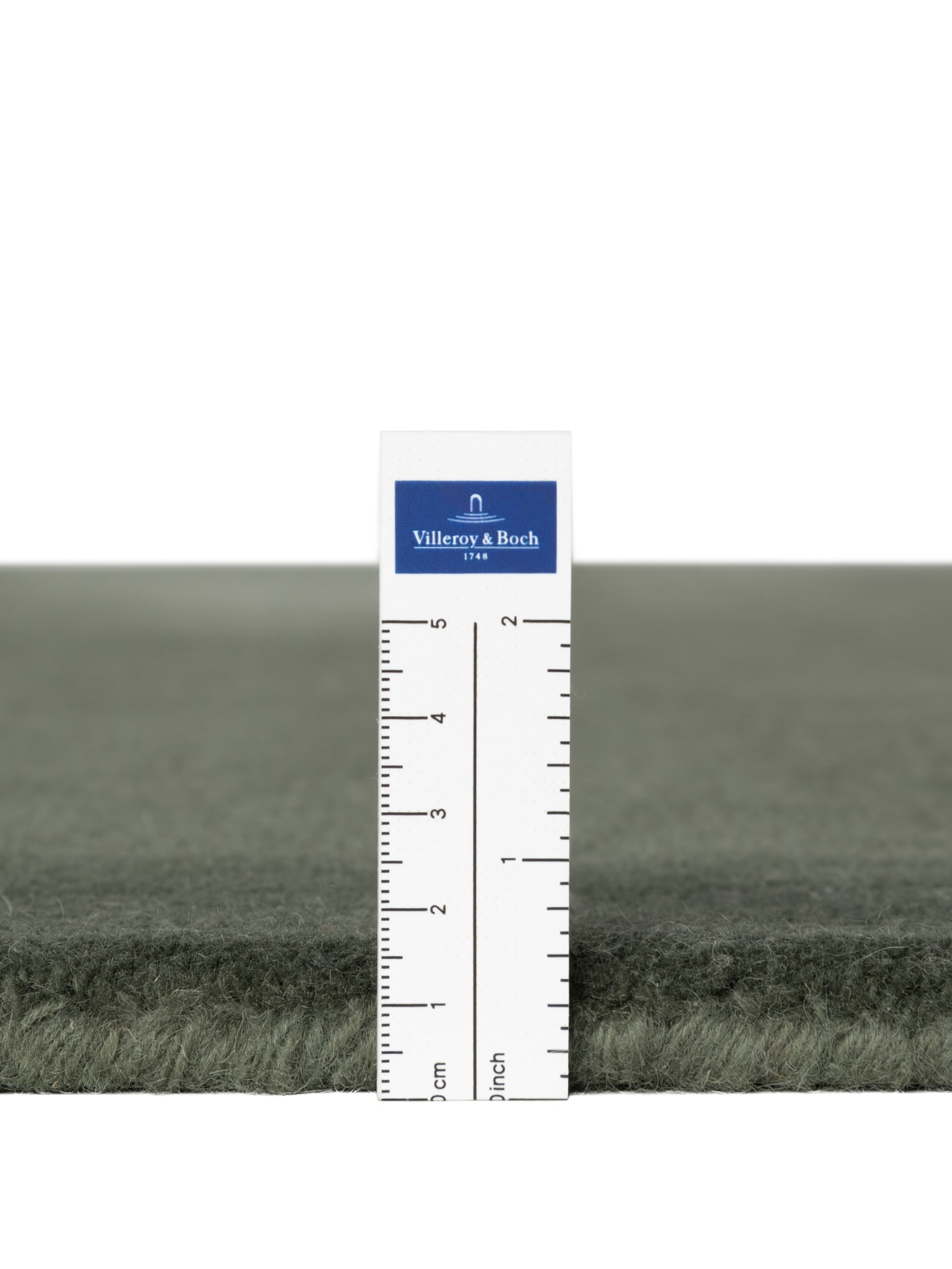 Villeroy & Boch Tapis »Wollteppich Kivi« Rectangulaire 17 mm Höhe tissé main, laine, bordure, uni, coureur, salon, organique