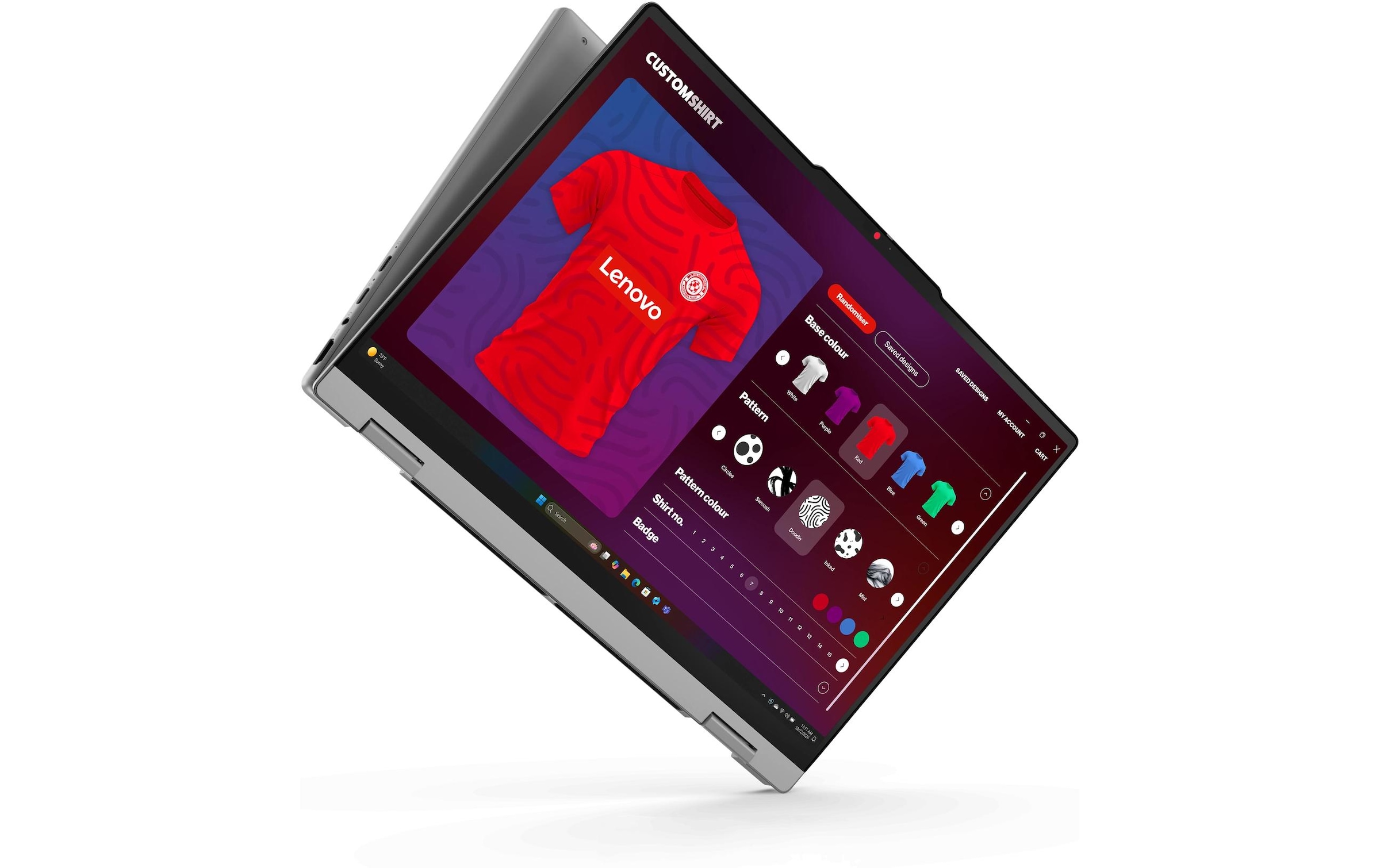 Lenovo Ordinateur portable »IdeaPad 5 2-in-1 15AGP11 Copilot+ PC« / 15,3 ″ AMD Ryzen™ AI 7 1.000 Go SSD NPU intégrée (Neural Processing Unit)