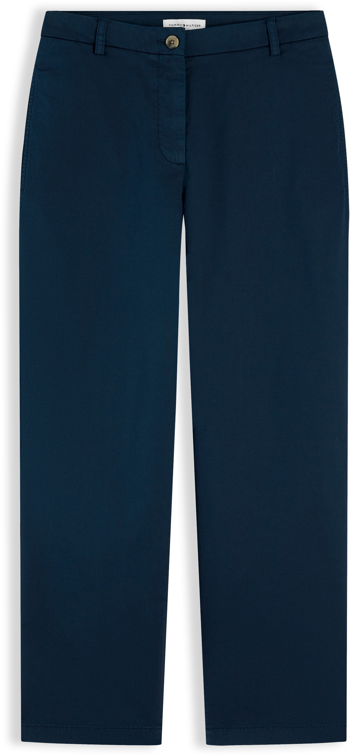 Tommy Hilfiger Chinohose »CO GMD SLIM STRAIGHT CHINO«  mit mittlerer Leibhöhe