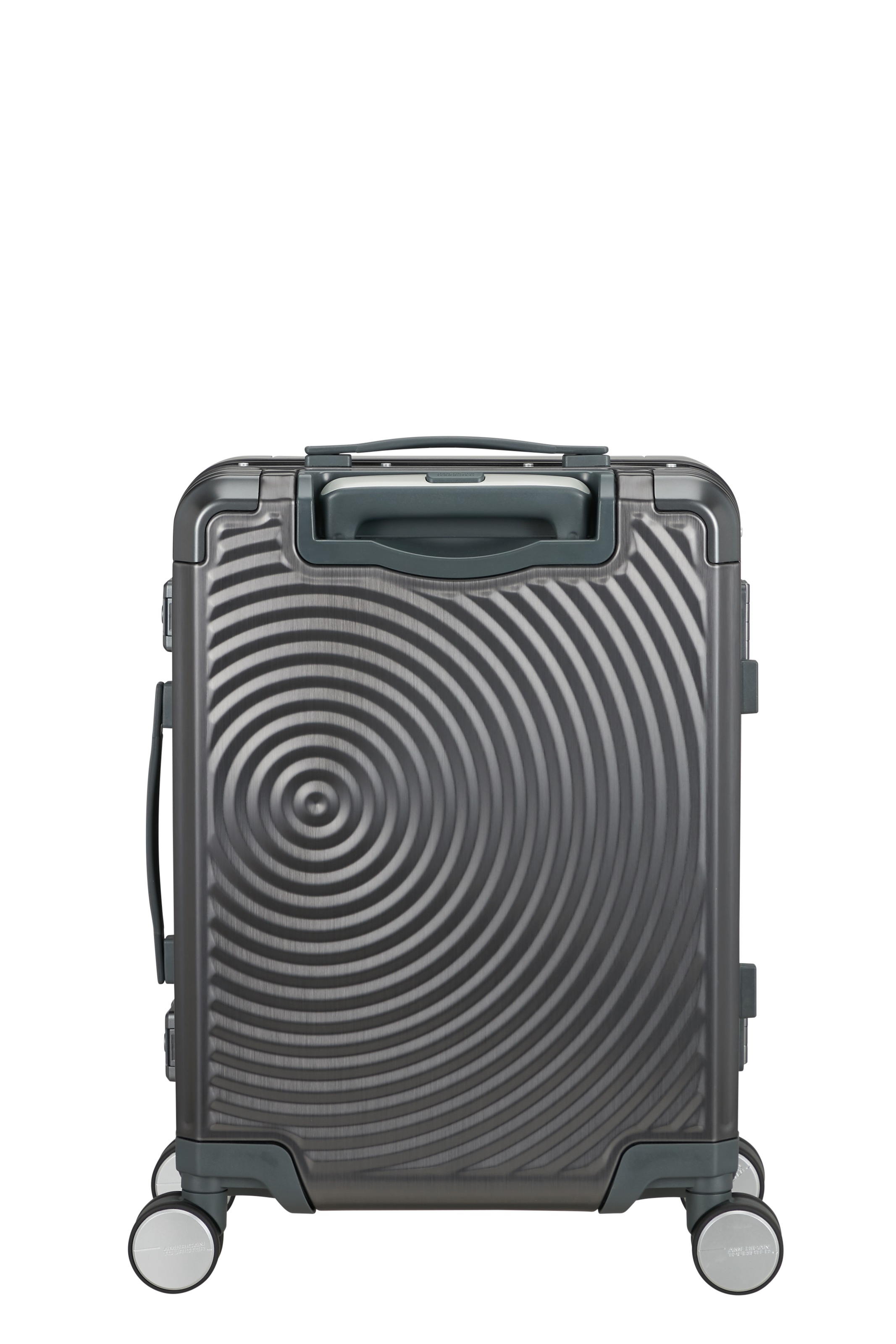 American Tourister® Trolley à coque dure »SOUNDBOX ALU, verschiedene Grössen und Farben« 39 litre 4 Rollen Valise rigide avec deux serrures TSA, valise en aluminium