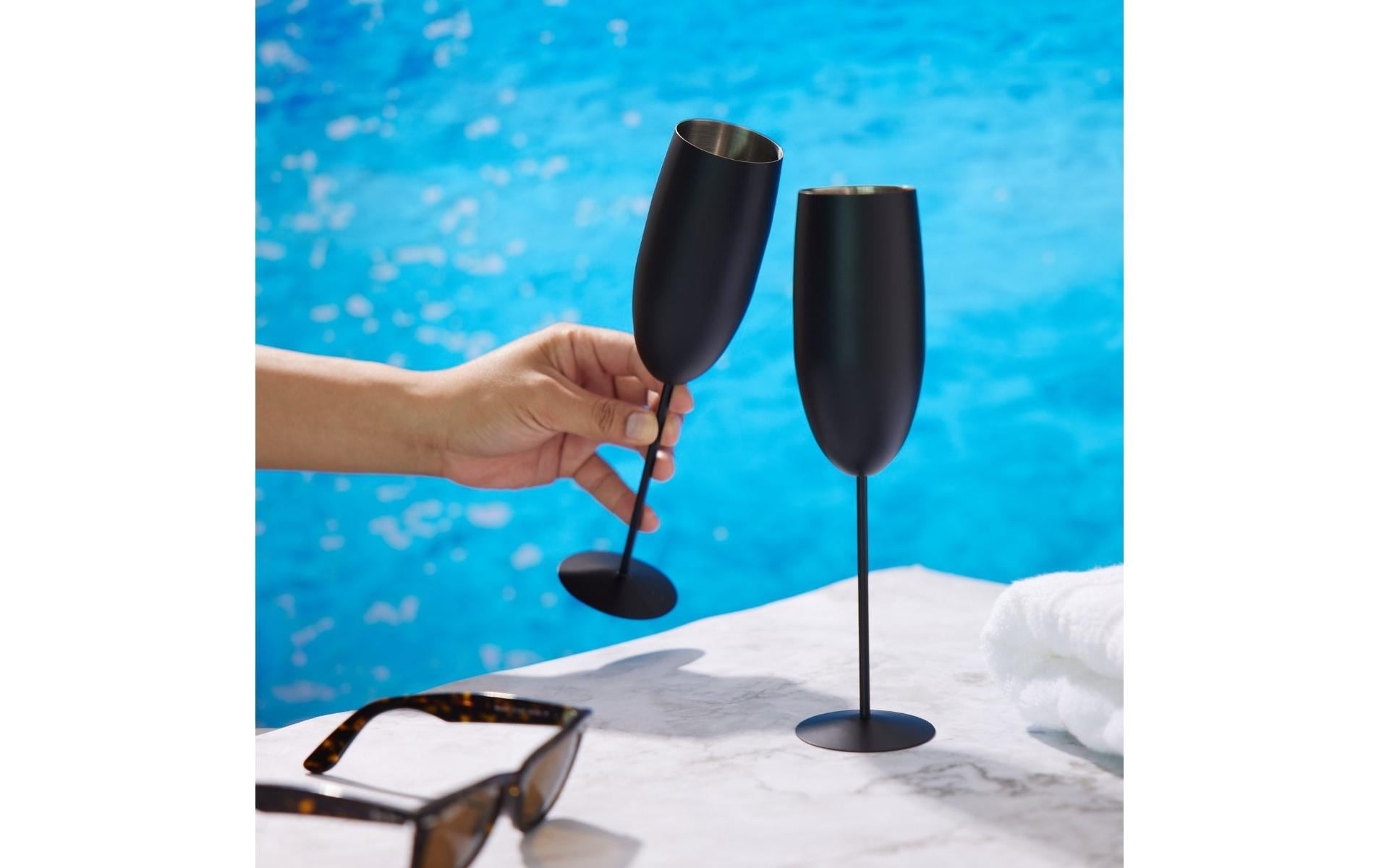   Flûte à champagne »Oak & Steel 285 ml, 4 Stück« 4er Set, je 285 ml