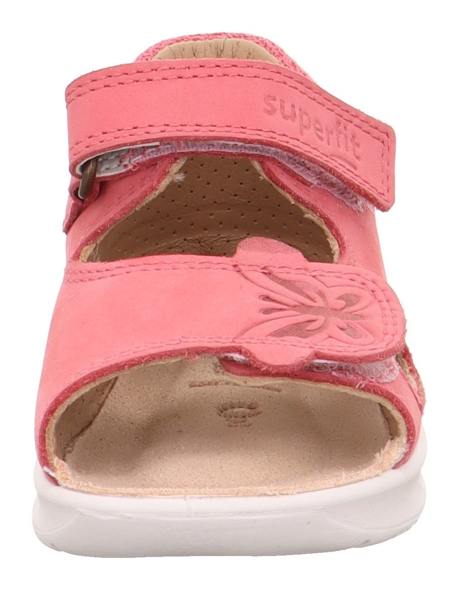 Superfit Sandale »LAGOON WMS: mittel«  Sandalette mit Klett und Lederfutter, Grössenschablone zum Download