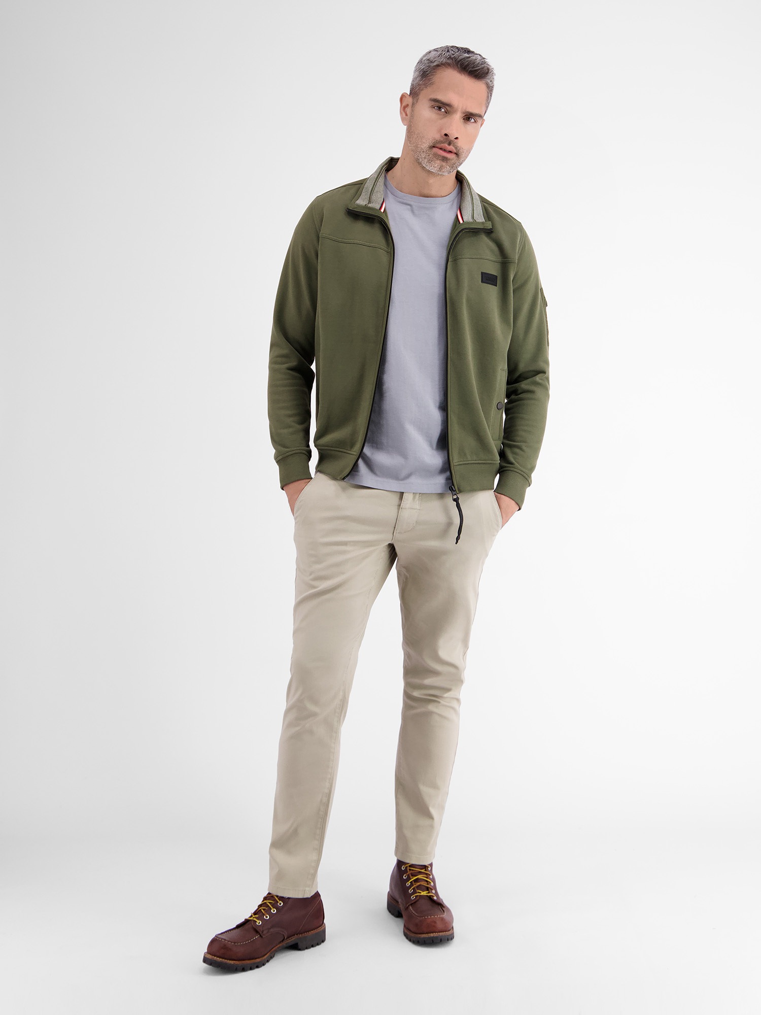 LERROS Veste sweat »Sweatjacke in weicher Qualität«