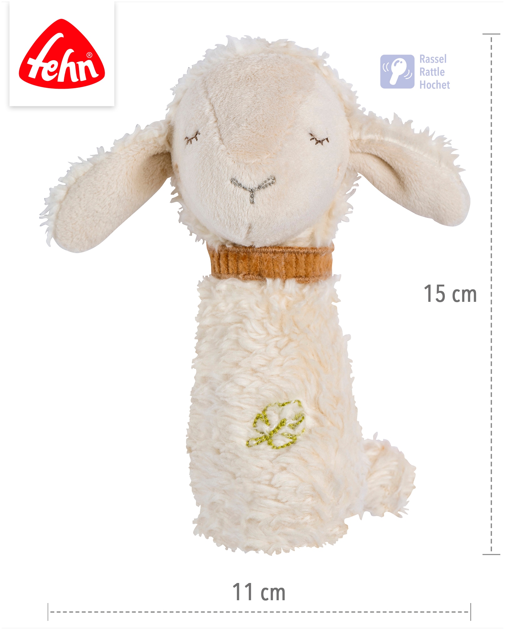 Fehn Hochet »Stabrassel Schaf«