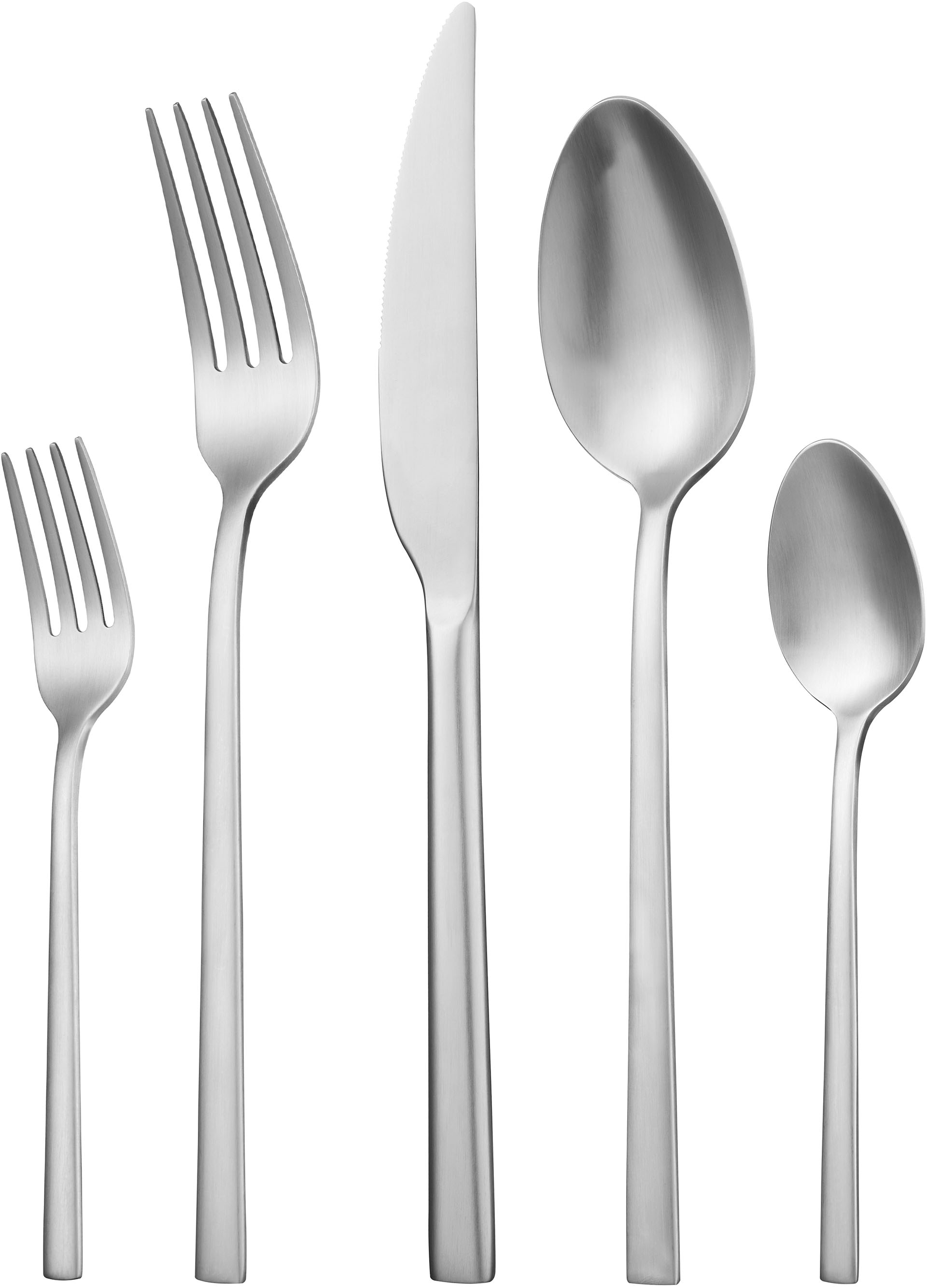 Hanseatic Set de couverts »SMART, wahlweise in glänzender oder matter Optik« leichtes und minimalistisches Design