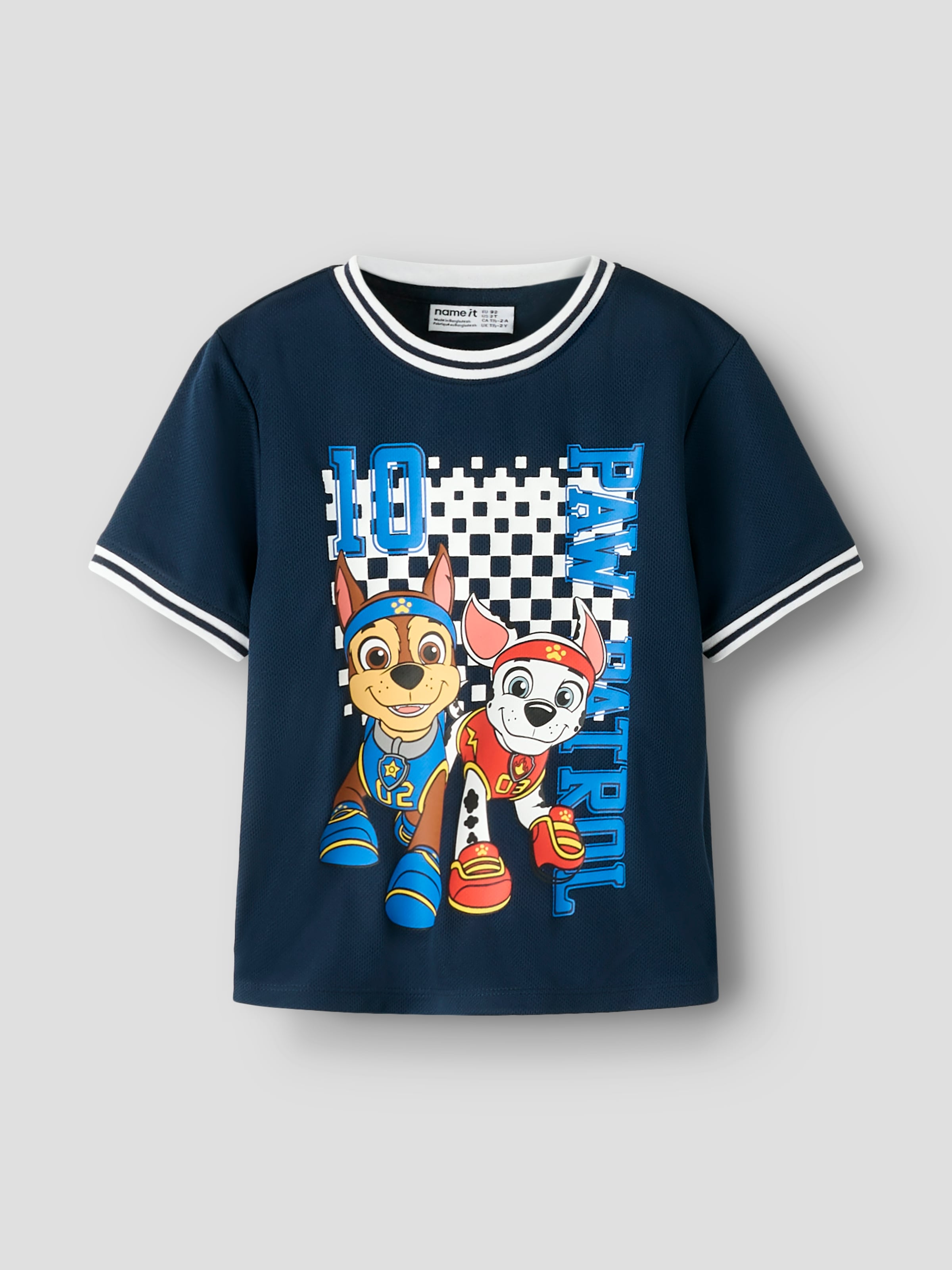 Name It T-shirt »NMMMARGO PAW SS NREG POLY TOP CPLG«
