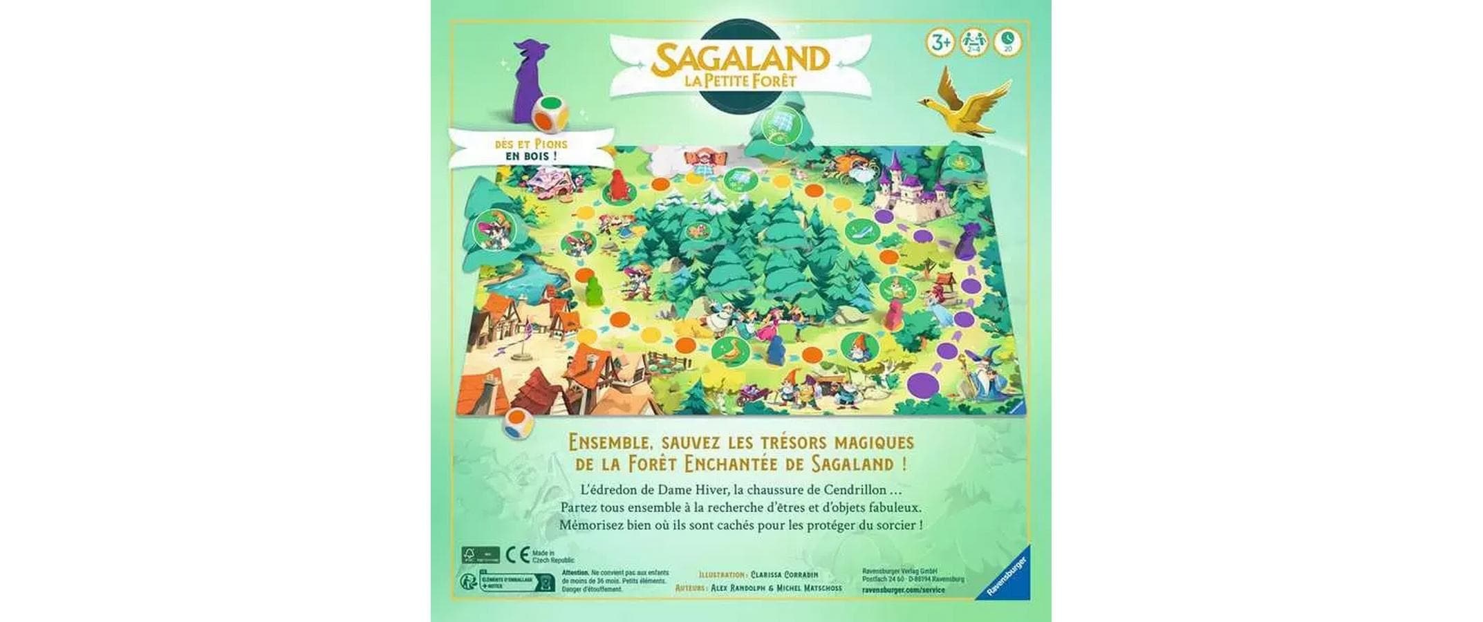 Ravensburger Jeu »Merkspiel Der kleine Wald von Sagaland«