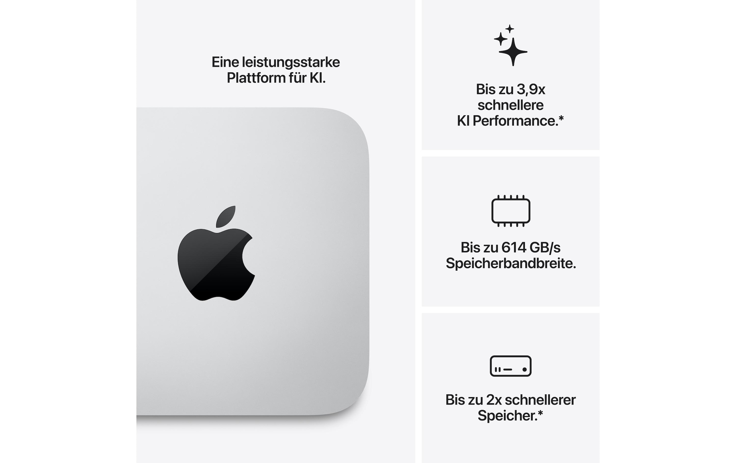 Apple »Mac Studio M5 Max (18C CPU/ 32C GPU/ 36 GB/ 512 GB)«