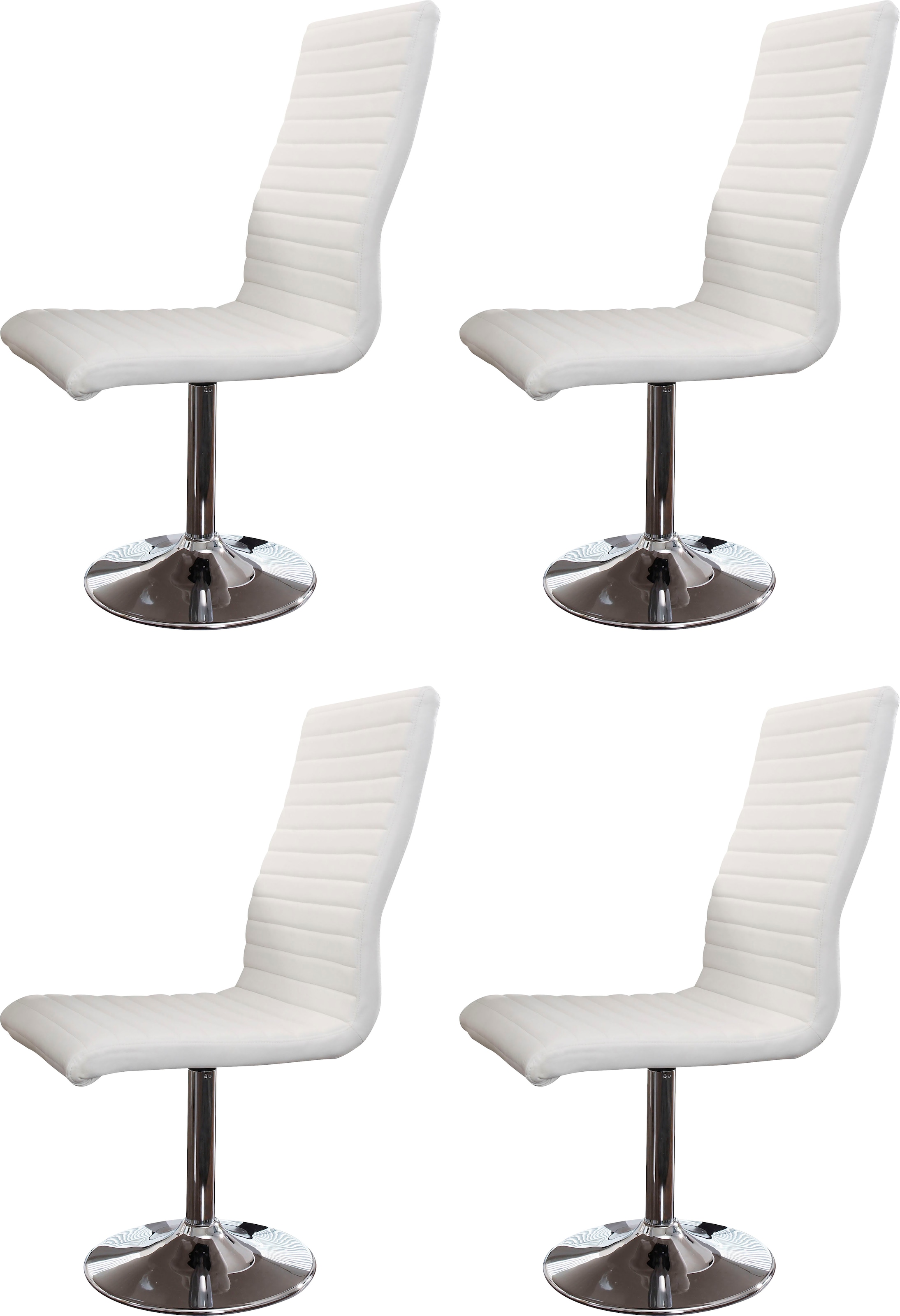 SalesFever Ensemble de salle à manger »Luton - Stilvoller Esstisch inkl. Stühle« Set, 5 cuis tlg.