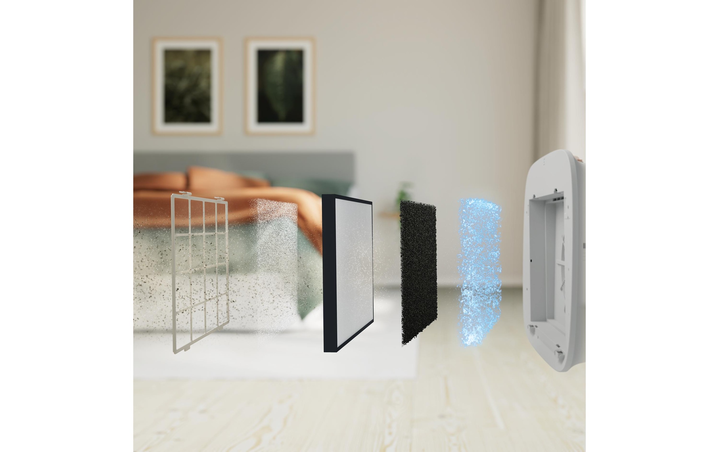 Electrolux Luftfilter »Clean zu Luftreiniger Well A5 oder Well A7«