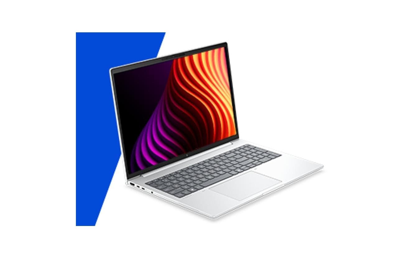 HP Ordinateur portable professionnel »EliteBook 8 G2i 16 AI PC DN6T1ET« / 16 ″ Intel Core Ultra 7 NPU intégrée (Neural Processing Unit)