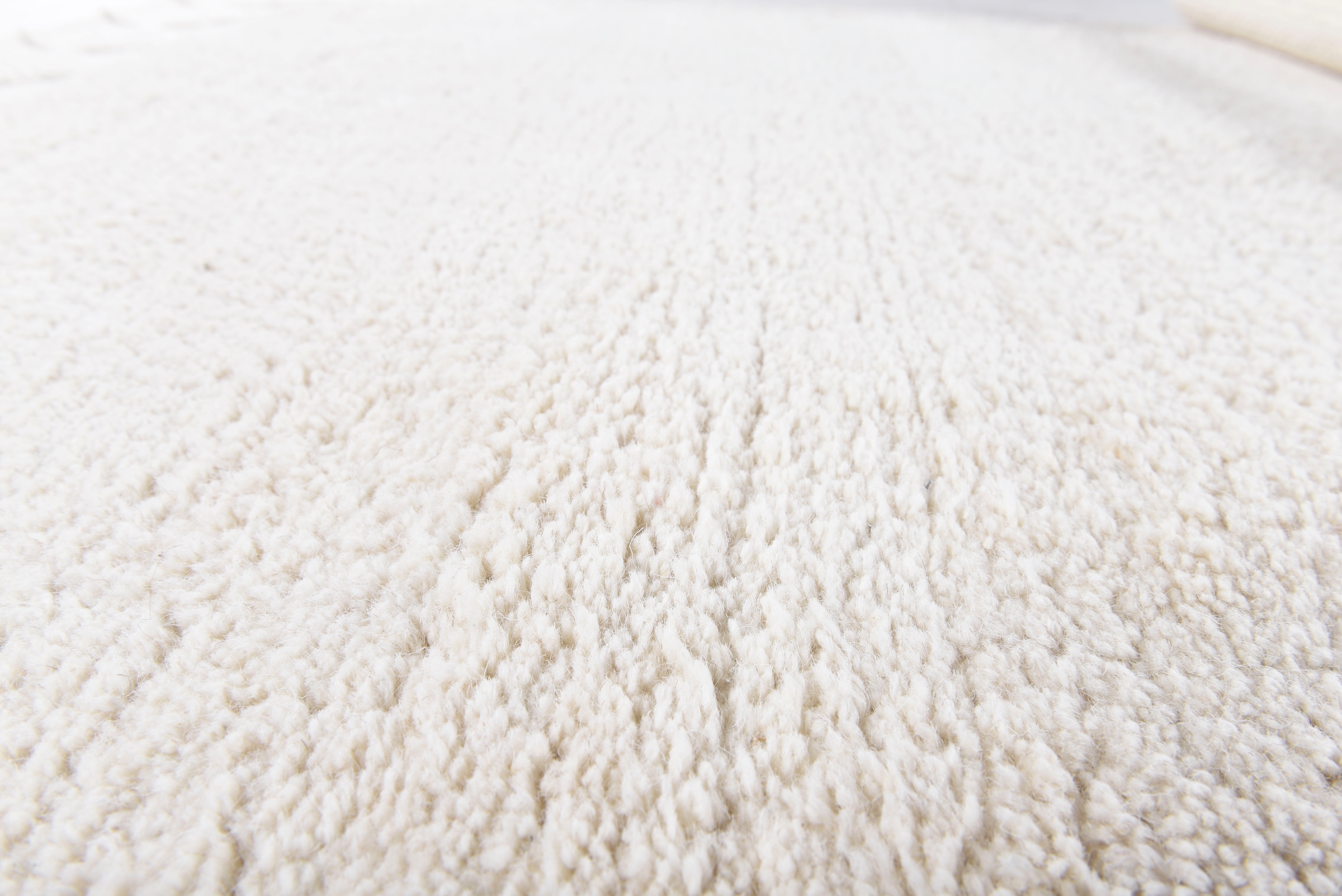 THEKO Tapis en laine »Bergen - 630« Rectangulaire 5 mm Höhe Handweb Teppich, reine Wolle, handgewebt, Scandi Design, mit Bordüre