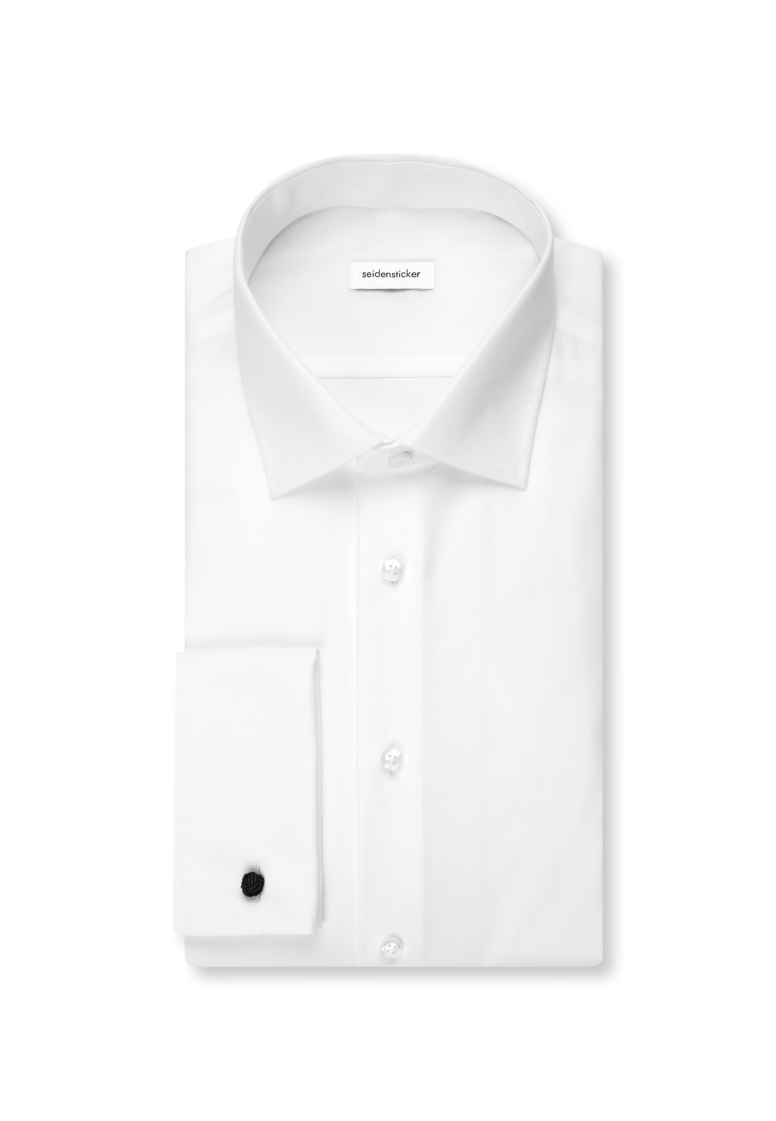 seidensticker Chemise d'affaires »Schwarze Rose« Shaped 1/1 Kentkragen Uni
