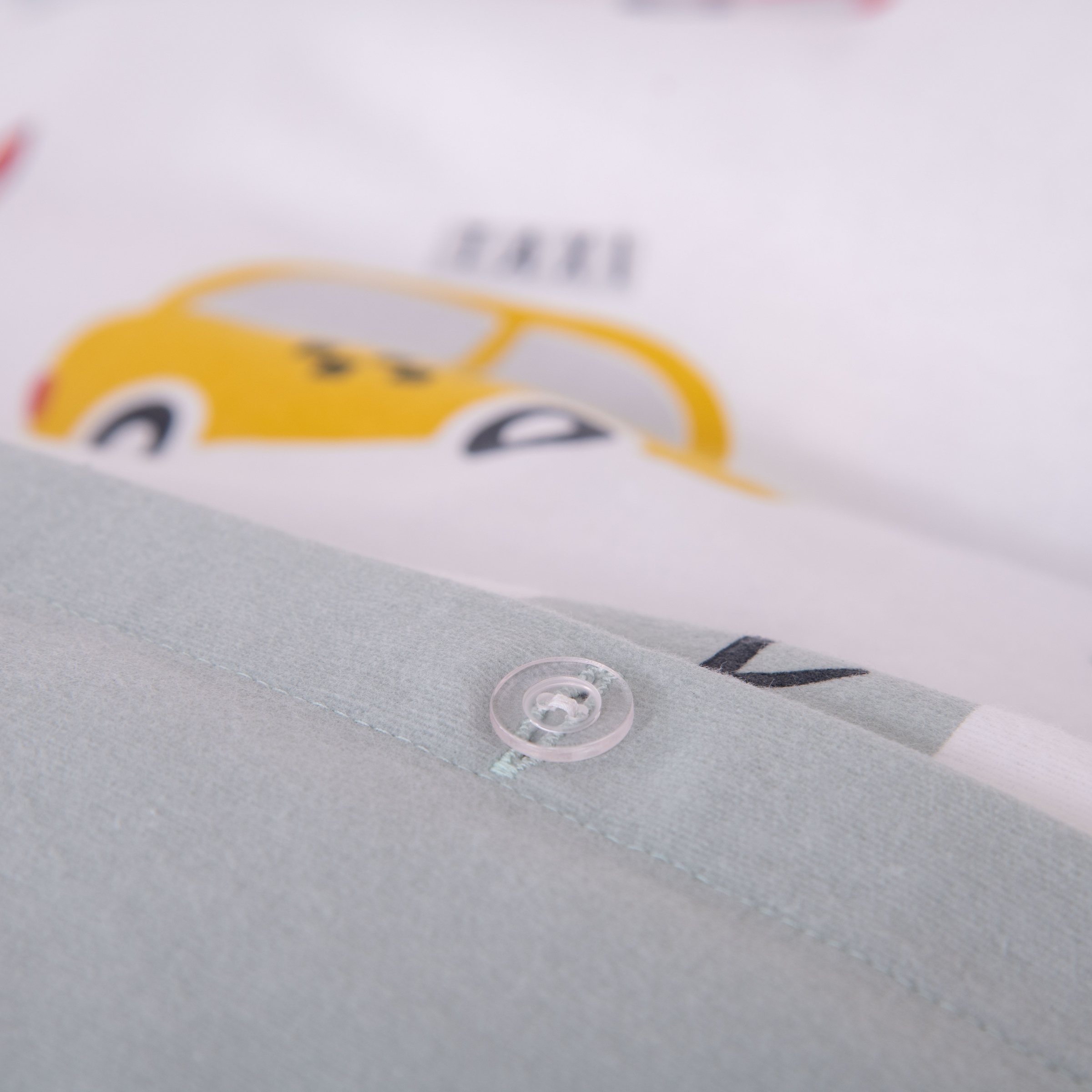 Baby Best Wendebettwäsche »babybest Fahrzeuge« 2 Stk. mit niedlichem Allover-Print