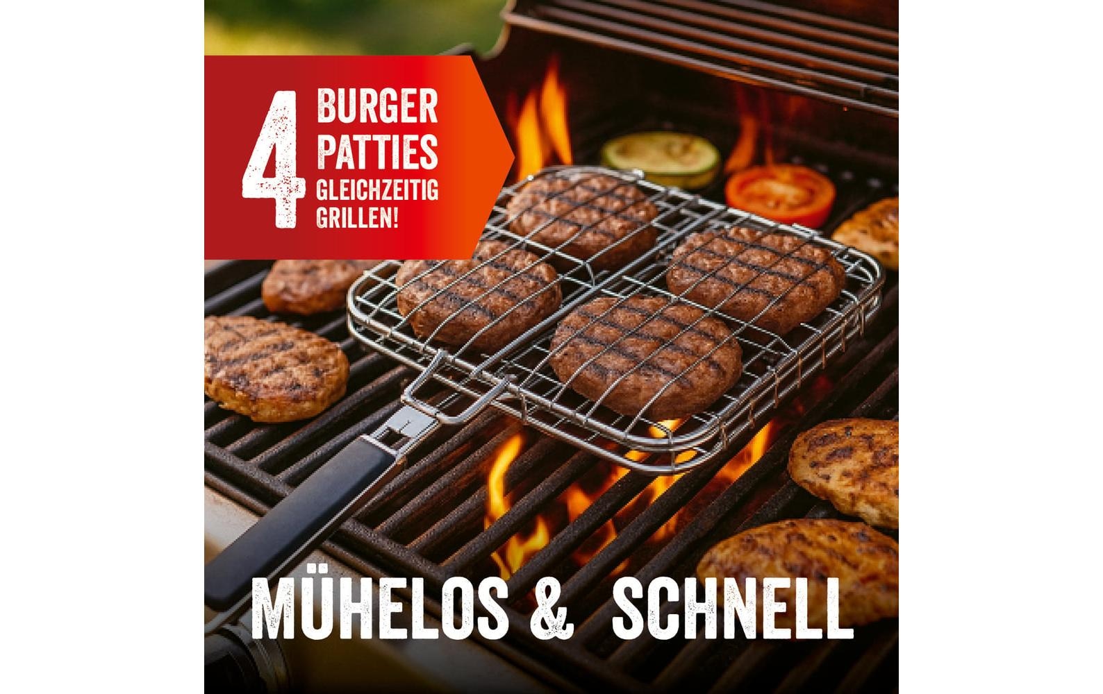 LANDMANN Grillrost »Pure 57 x 26 cm« Grillgitter