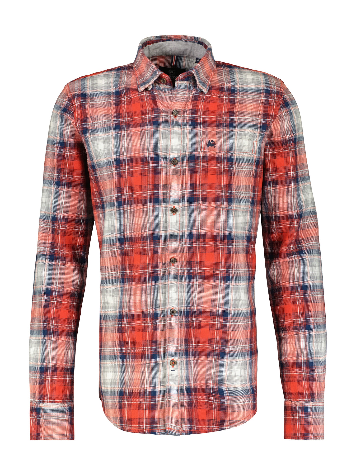 LERROS Langarmhemd »Poplinhemd in Twillqualität«