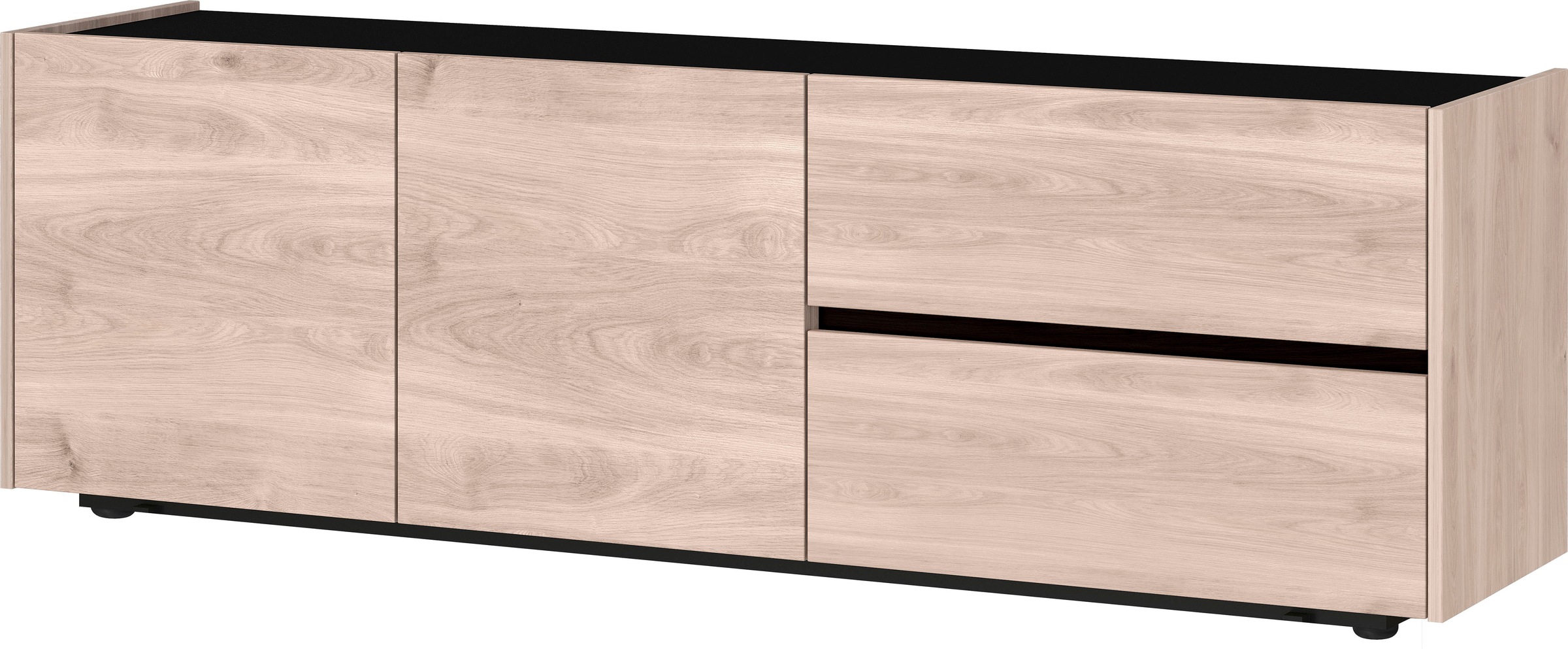 GERMANIA Lowboard »Cantoria« Türen mit Soft close-Funktion, griffloses Design