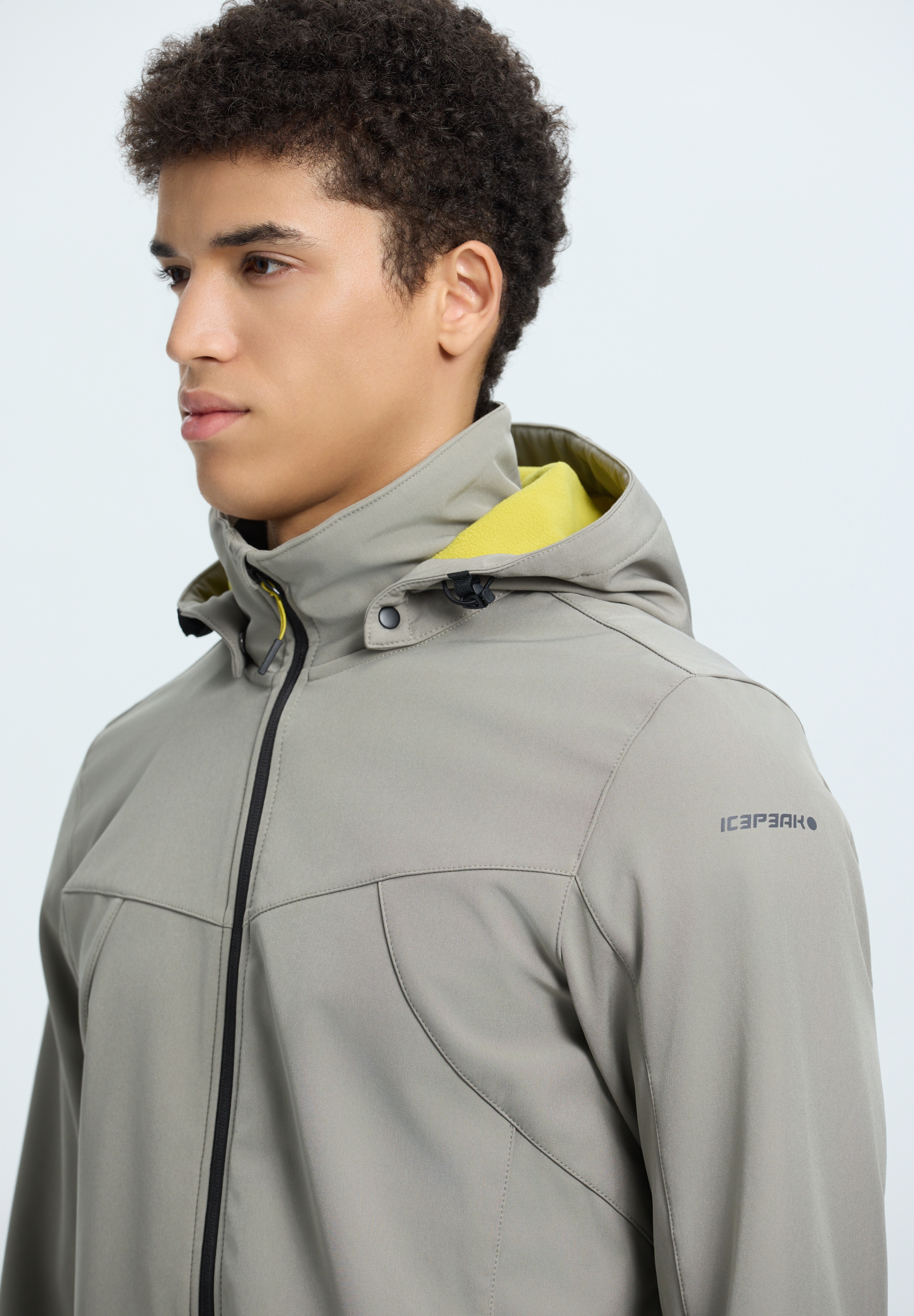 Icepeak Veste softshell »BRIMFIELD« 1 cuis tlg. mit Kapuze