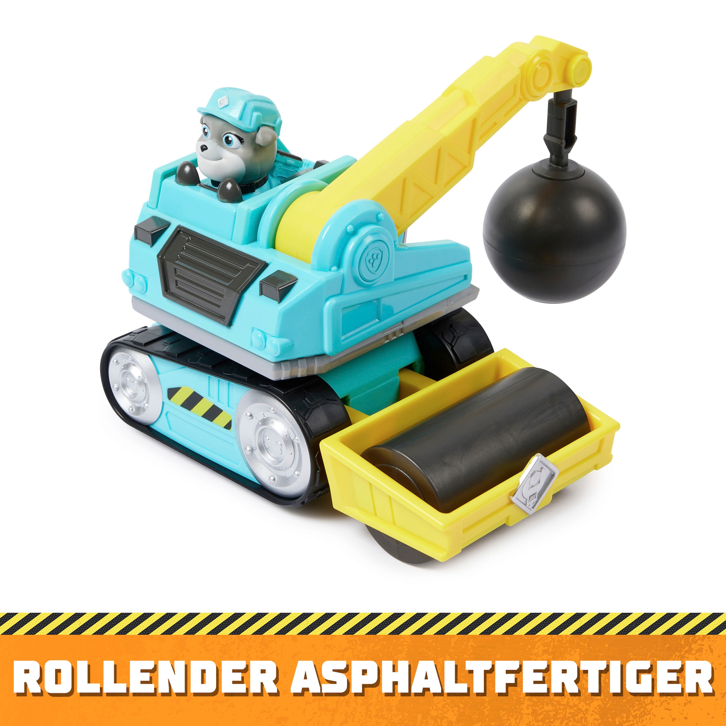 Spin Master Voiture-jouet »Rubble & Crew - Core Vehicle Solid Motor«