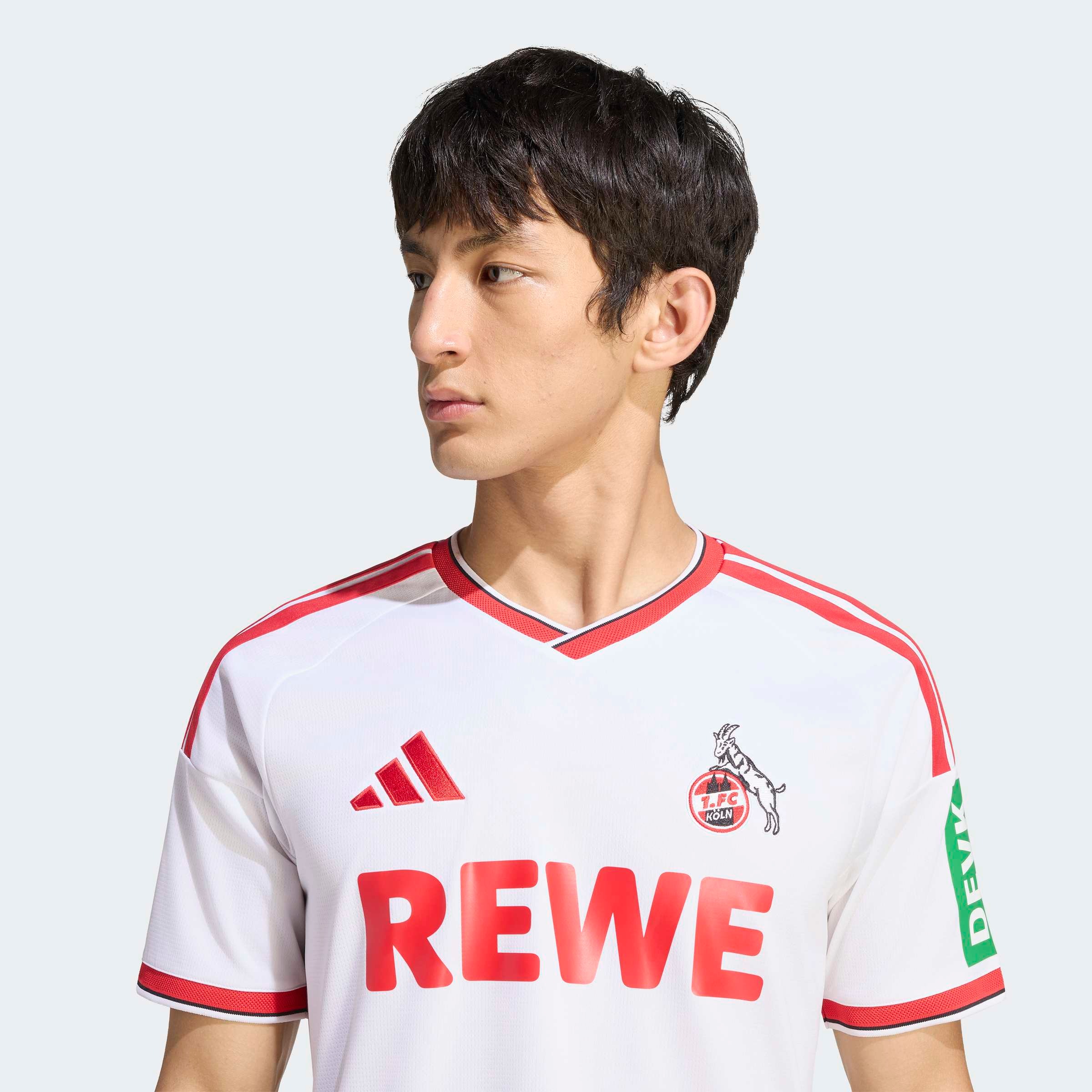 adidas Performance Maillot de foot »1. FC KÖLN 26/27 HEIMTRIKOT« avec technologie Climacool®, col en V, détail thermoprint