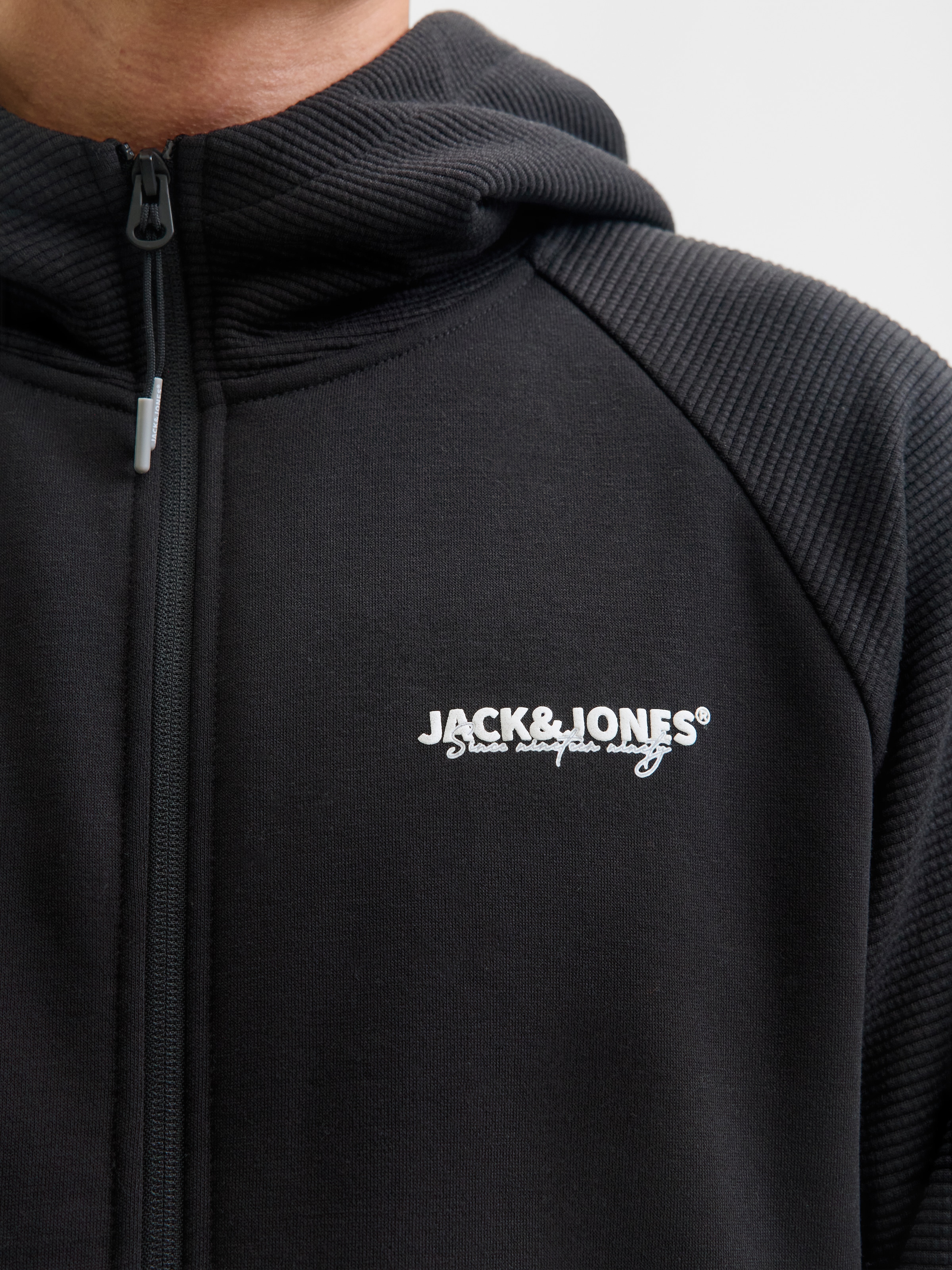 Jack & Jones PlusSize Sweatshirt »JJTHATCHER SWEAT ZIP HOOD PLS«