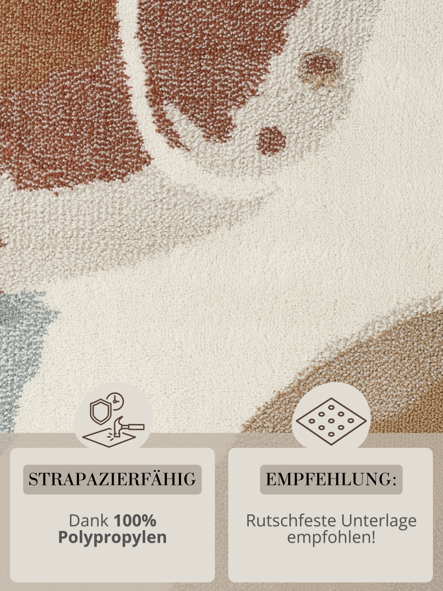 HANSE Home Tapis pour enfants »Marigold« Rectangulaire 10 mm Höhe Pflegeleicht, Weich, Kinderzimmer, Spielteppich, Spielunterlage