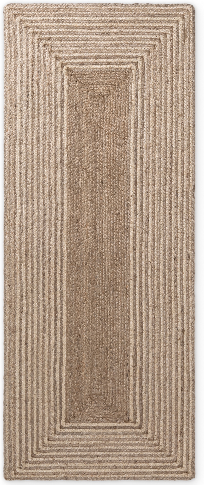 HANSE Home Tapis »Juno Line  Juteteppich« Rectangulaire 9 mm Höhe jute, forme, fait main, tapis de salon, tapis naturel, salon