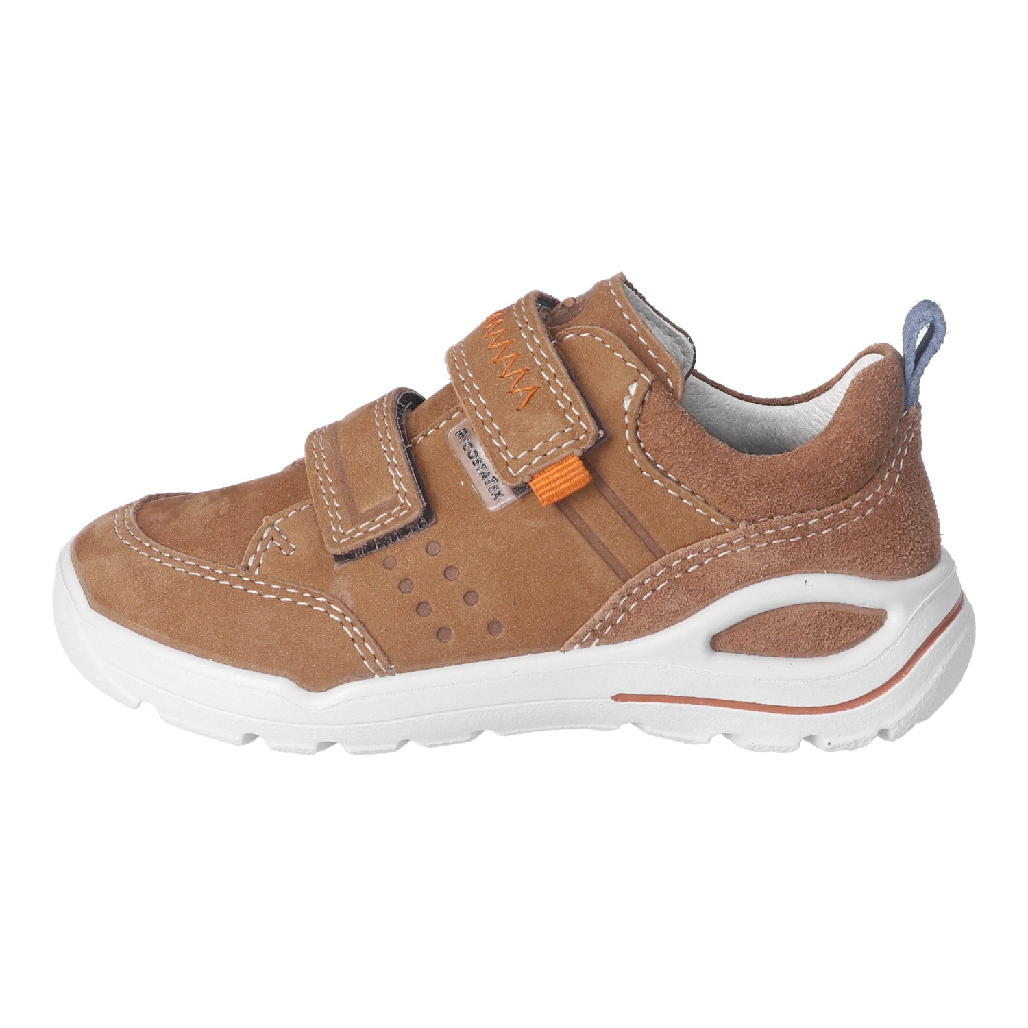 Ricosta Sneaker »June«  Halbschuh mit Klett, Grössenschablone zum Download, WMS: weit