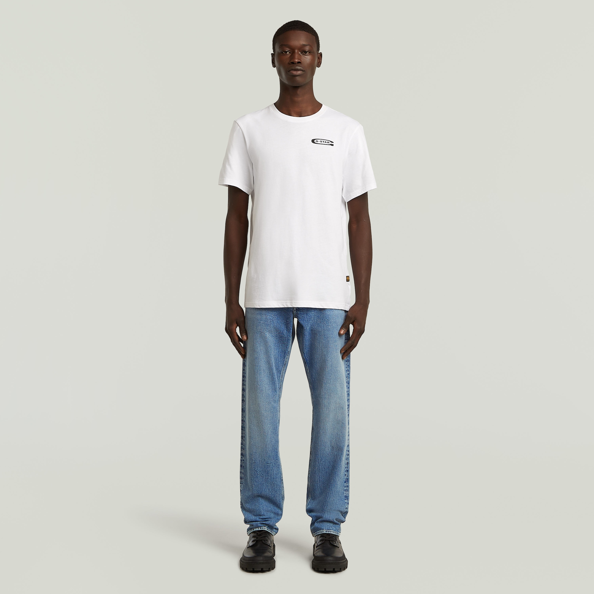 G-STAR Jeans droit »Mosa Straight« mit hellen Nähten