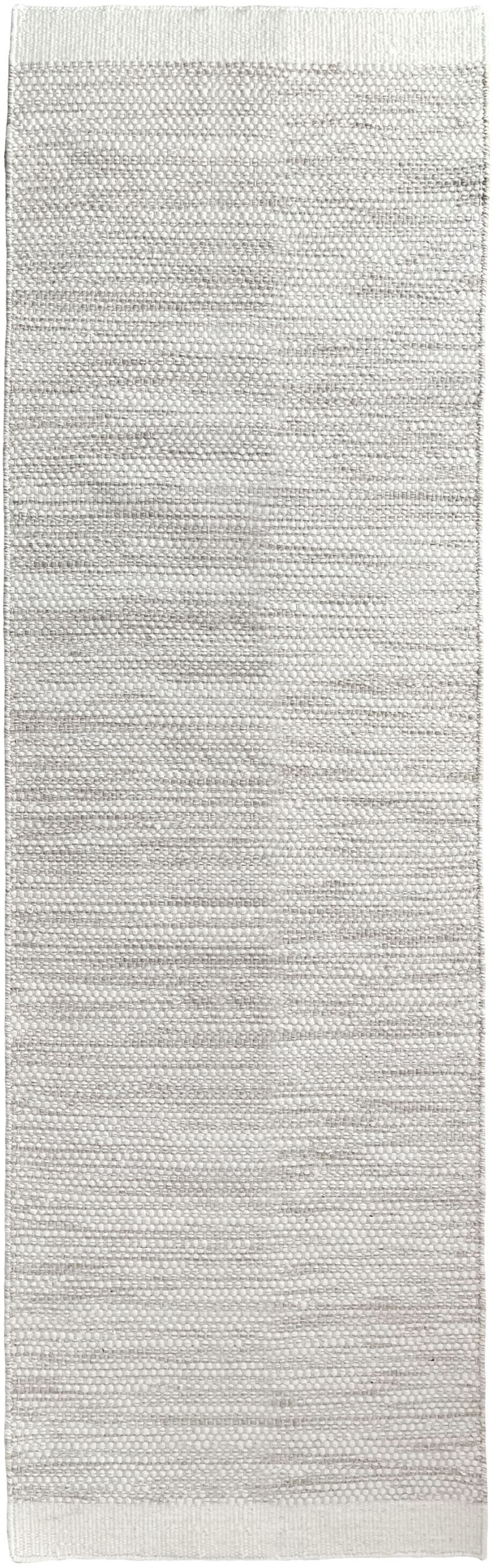 GOODproduct Bettumrandung »Woolscape« Höhe 10 mm Set, 3 Stk. tlg. Wendeteppich, handgewebte Qualität, meliert, reine Wolle, Wohnzimmer