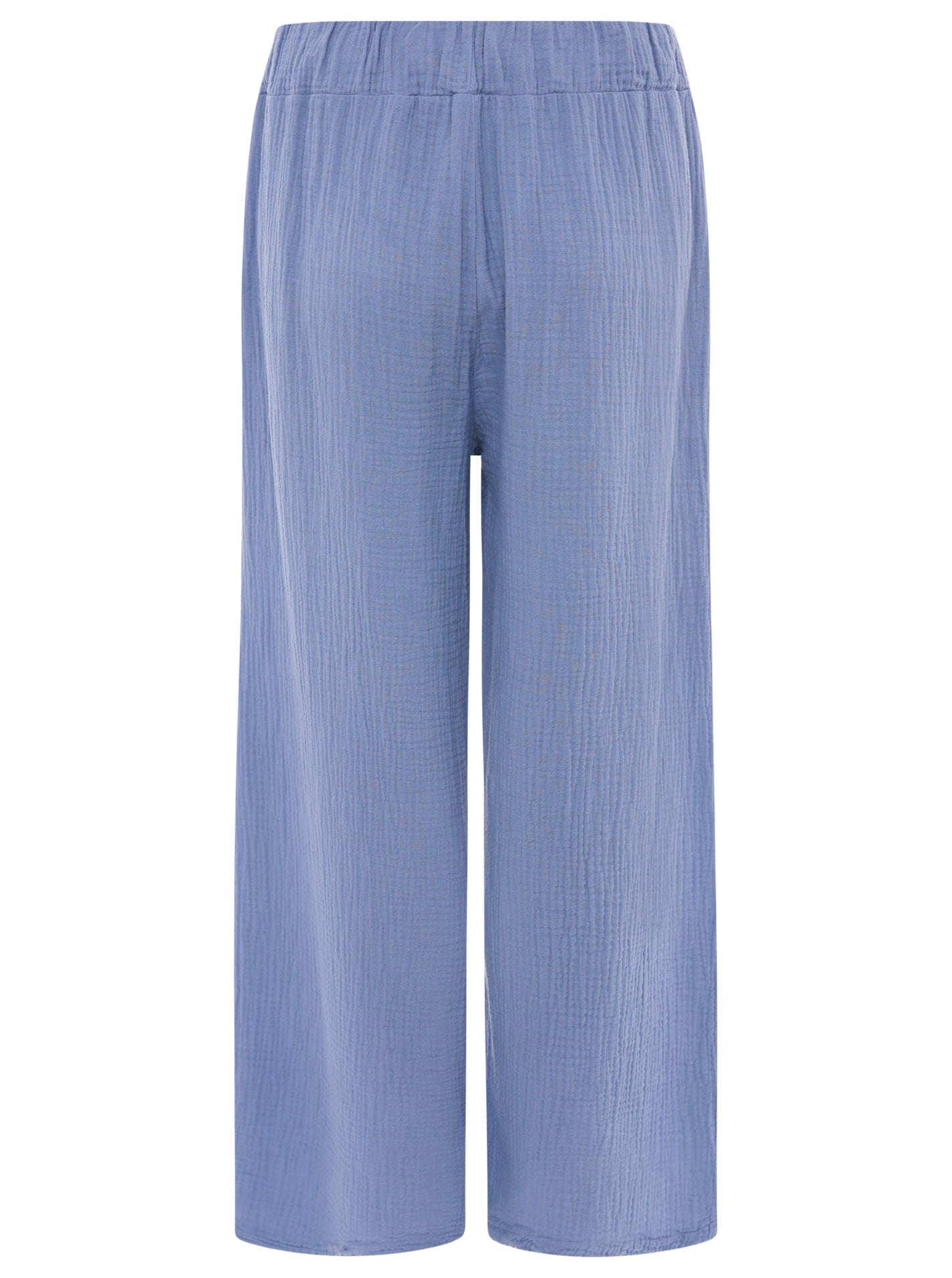 Zwillingsherz Pantalon en tissu »"Musselin"«  mit Zugband, Eingriffstaschen und weitem Bein