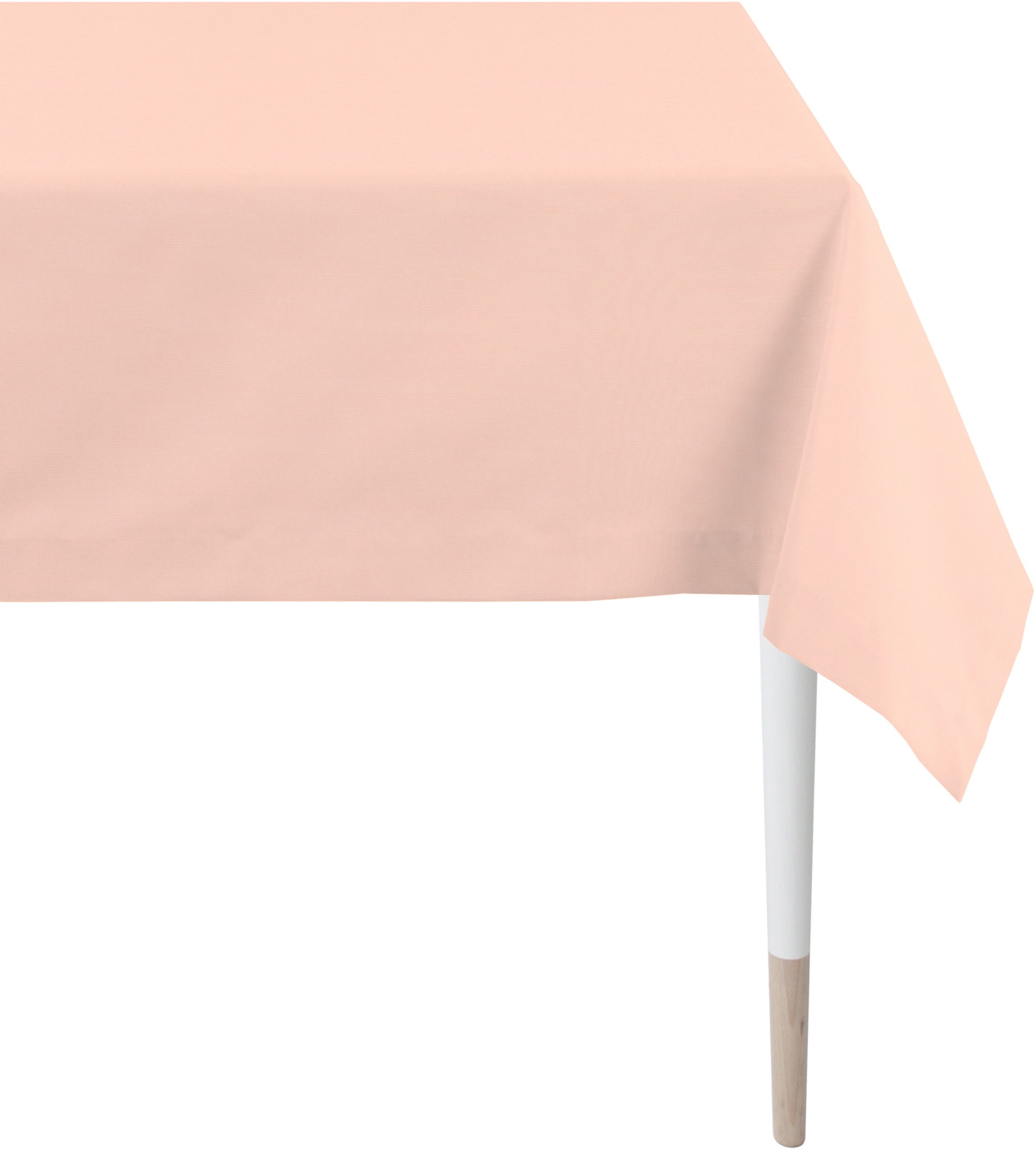 APELT Tischdecke »4362 Rips-Uni« Wasser- und Schmutzabweisend