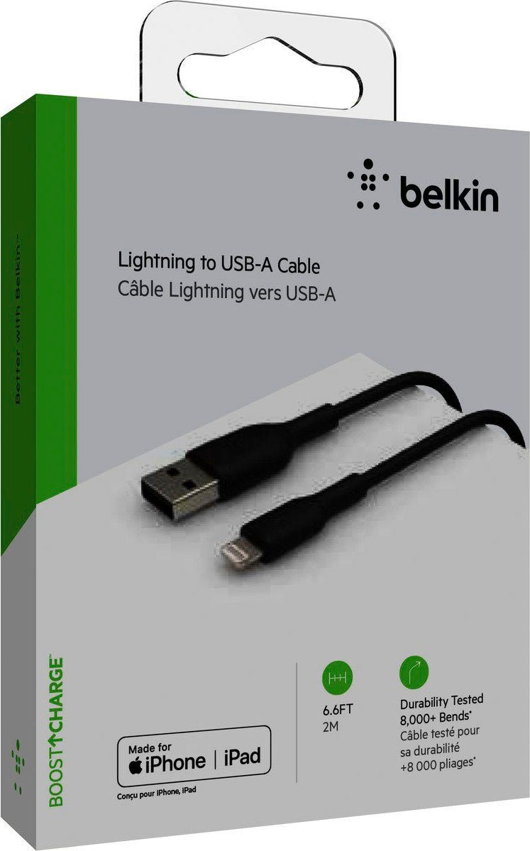 Belkin Câble pour smartphone »Lightning Lade/Sync Kabel PVC mfi zertifiziert 2 m« 200 cm