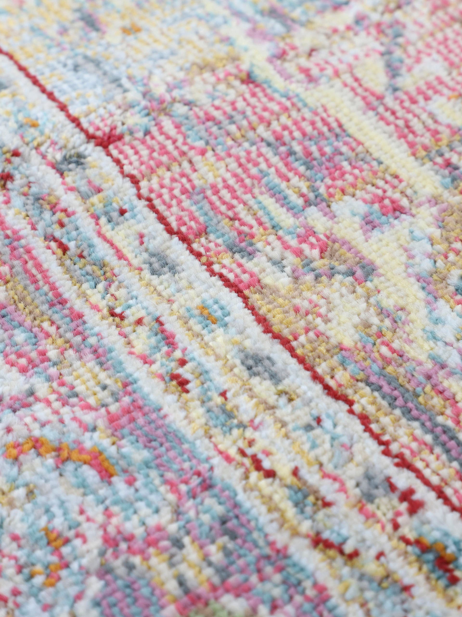 carpetfine Teppich »Esha ,   auch als Läufer erhältlich« rechteckig 8 mm Höhe Vintage Orient Look, schöne Farben, mit Fransen, Wohnzimmer