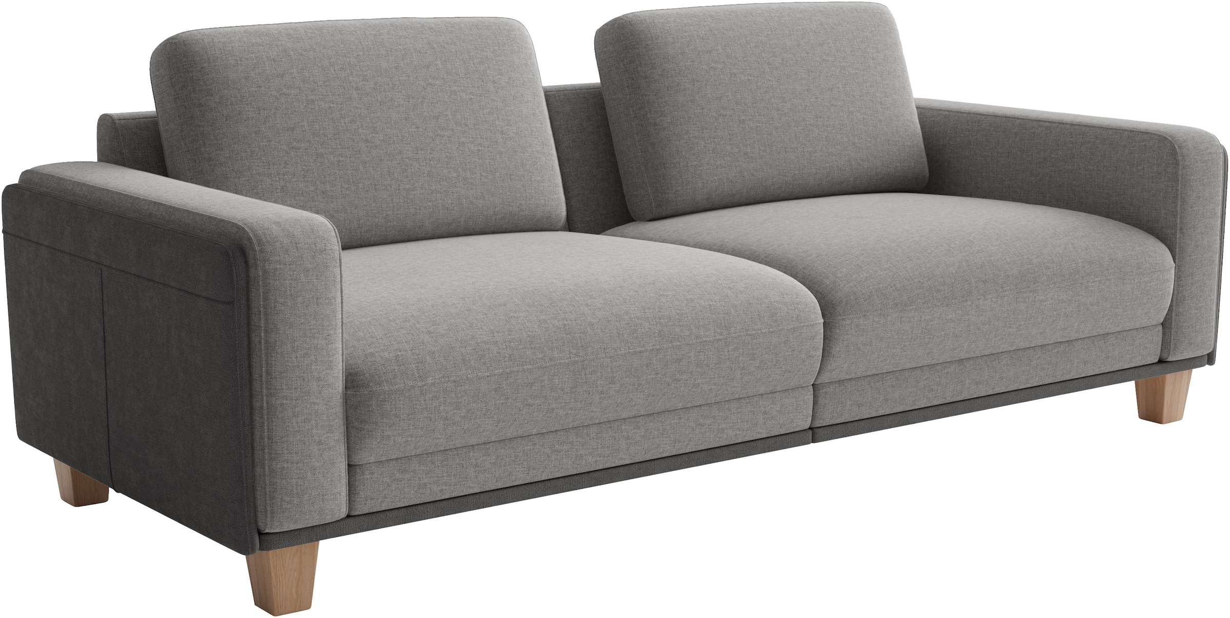 sit&more Canapé Big »Concept« Canapé moderne avec trois couleurs de pieds au choix