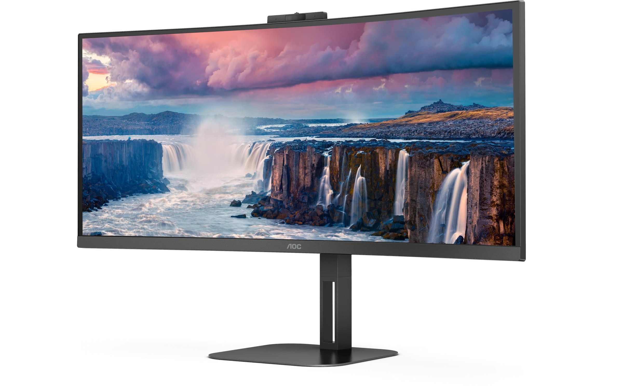 AOC Curved-LED-Monitor »CU34V5CW/BK« 86,36 cm/34 ″  3440 x 1440 px UWQHD 100 Hz