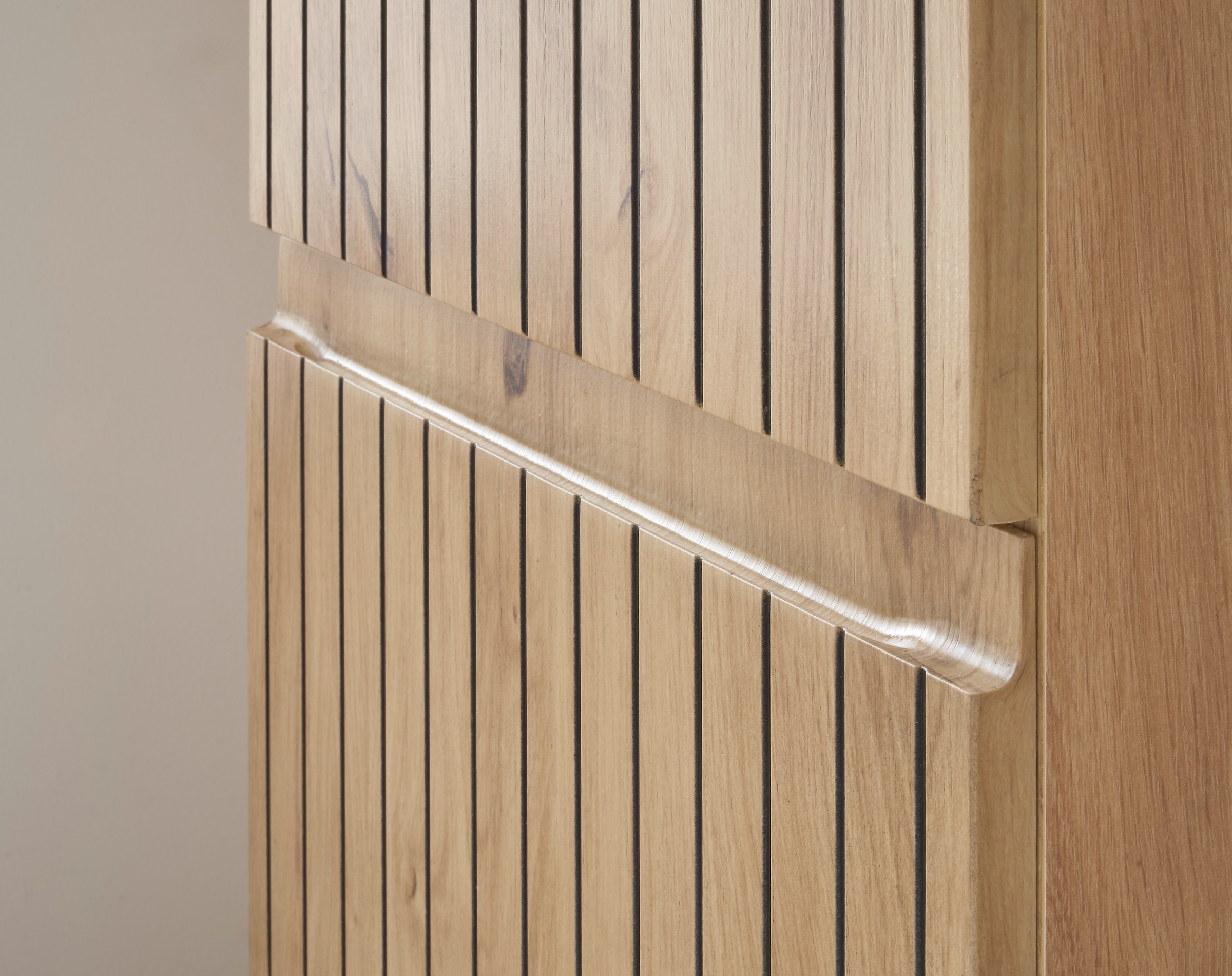 BASIC by Balculina Waschbeckenunterschrank »Austin« 1 Stk. tlg. Breite 60 cm, 2 Schubkästen mit Unterflurauszug