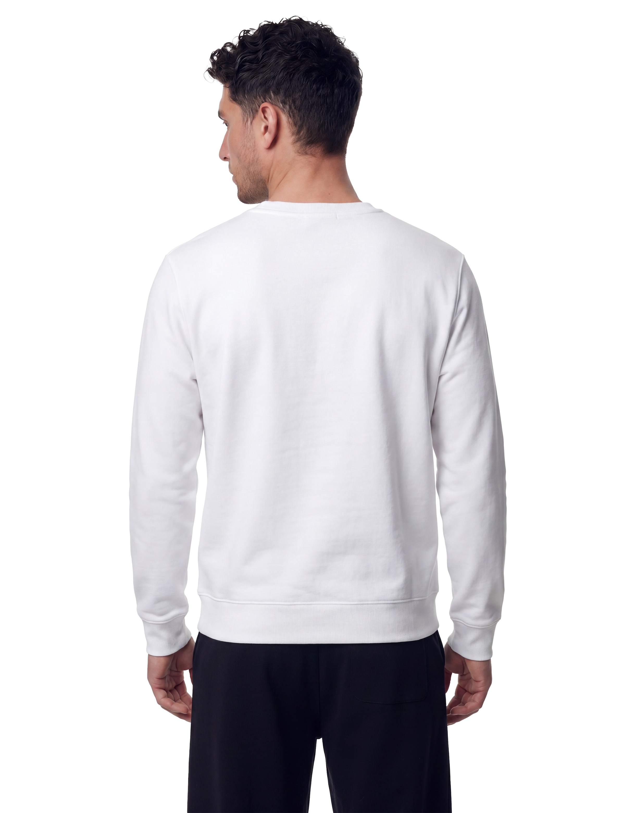 Guess Sweat-shirt »AUDLEY«, Encolure ronde, coupe régulière, impression logo
