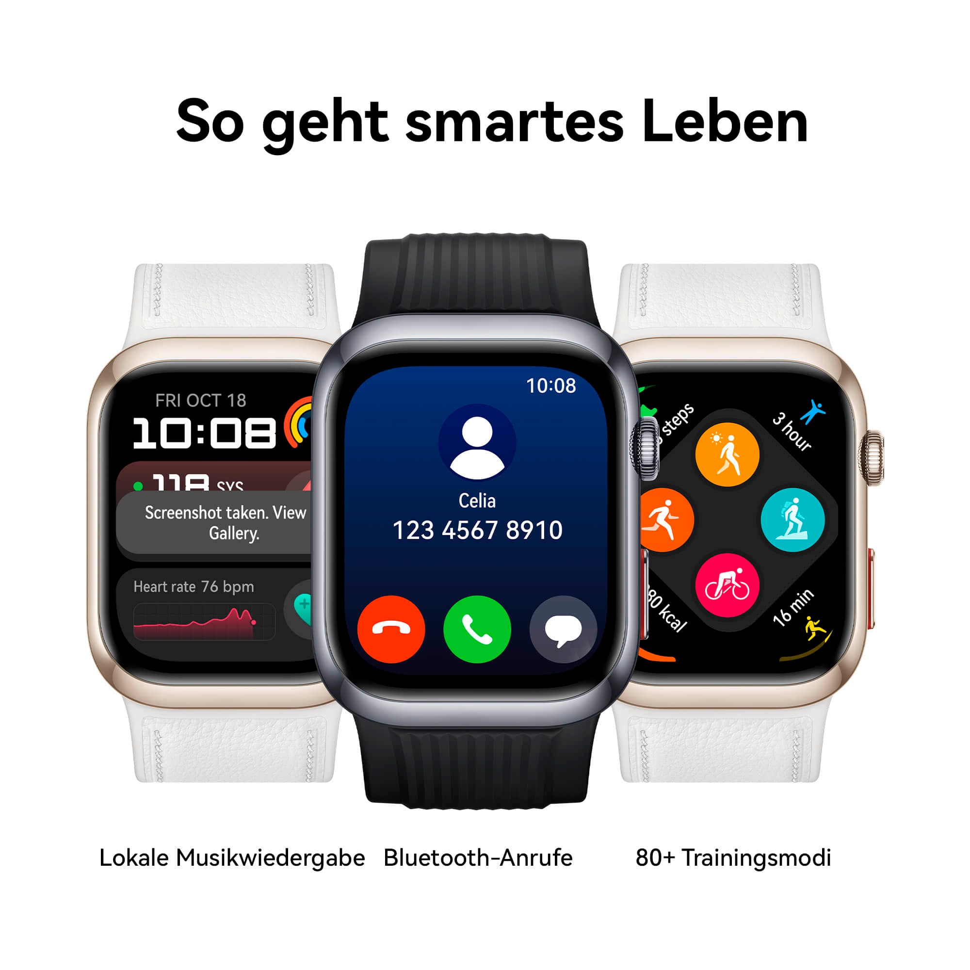 Huawei Smartwatch »Watch D2 Blutdruck«(/ 1,82 ″) Harmony OS