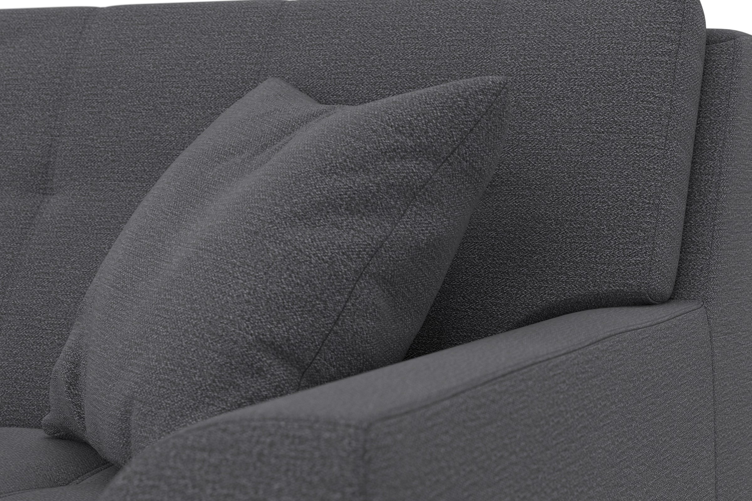 DOMO collection Canapé d'angle »Treviso viele Bezüge, auch in Cord, L-Form, B/T/H: 267/80/83 cm« wahlw. mit Bettfunktion, inkl. Zierkissen, Unser Dauertiefpreis