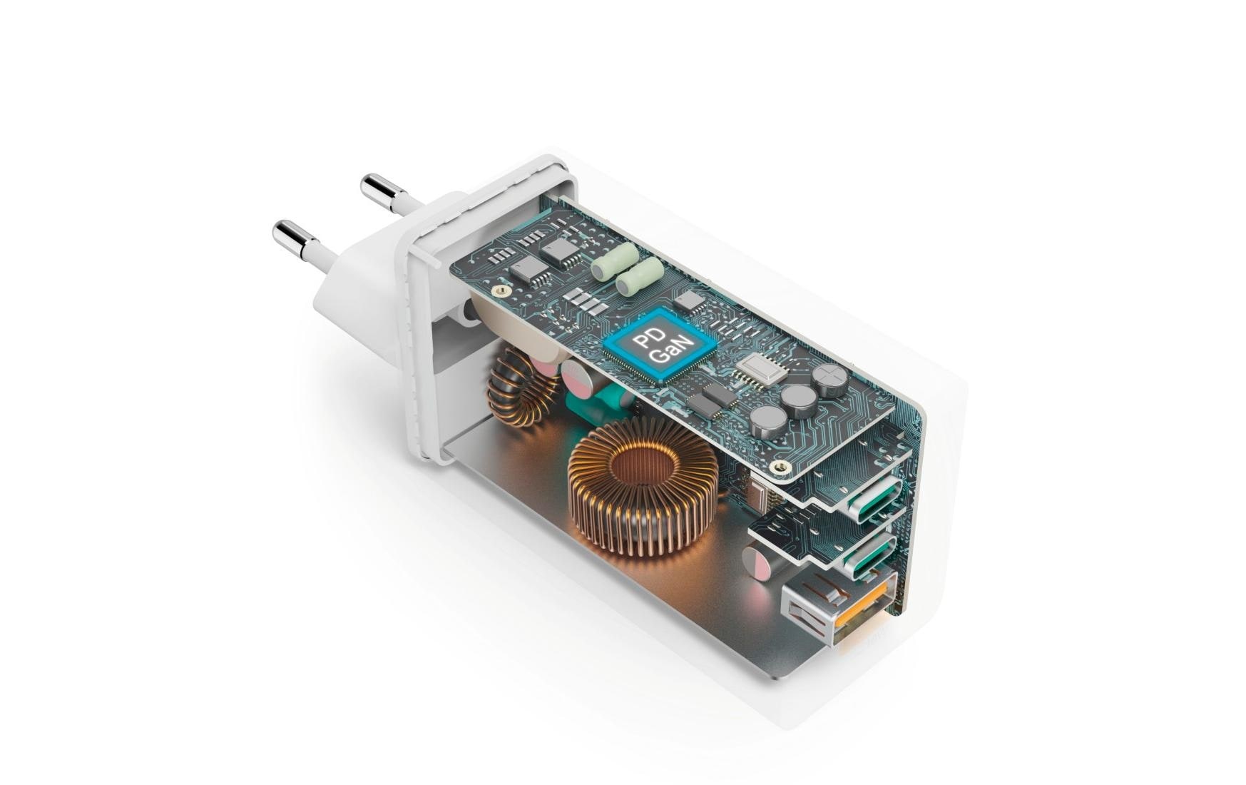 Hama Chargeur USB »Gan charger 1x USB-A 2x USB-C 100 W«