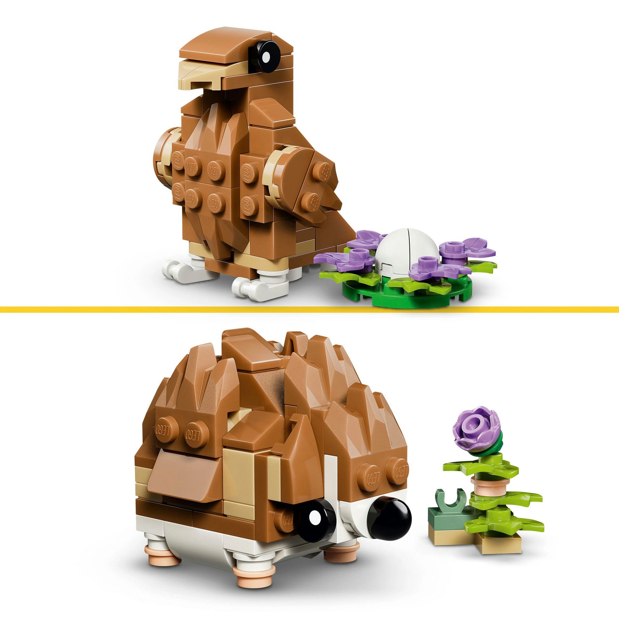 LEGO® Pions de construction »Niedlicher Hamster mit Blume (31376), LEGO Creator« Made in Europe